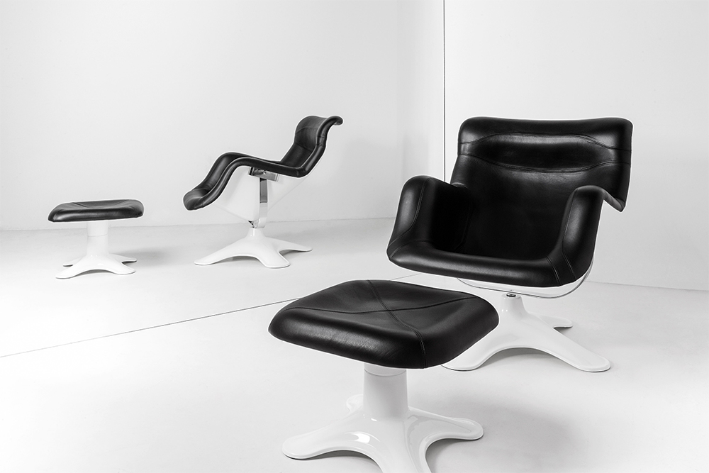 Karuselli Lounge Chair and Ottoman