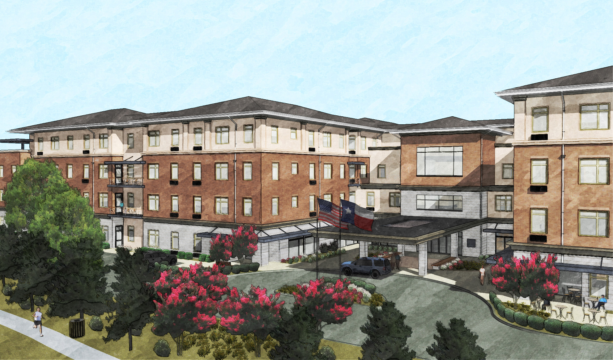 Magnolia Crossing Independent Senior Housing by Ascent Architecture