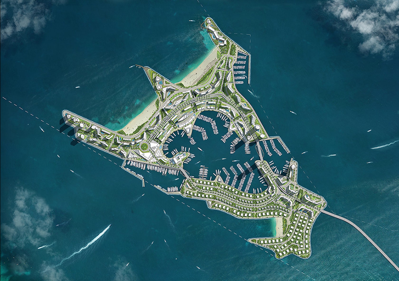 Marina islands
