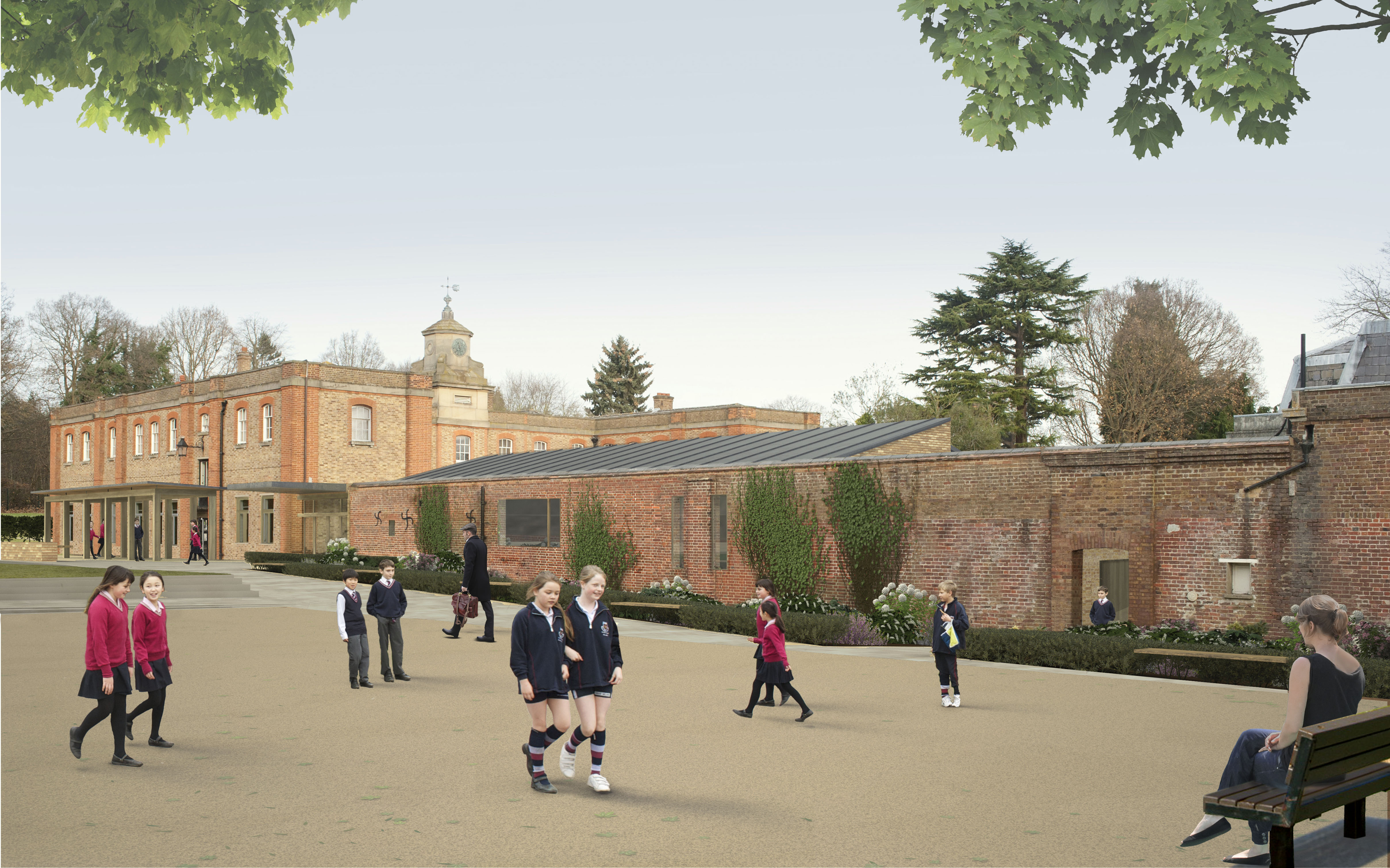 Claremont Fan Court School Architizer