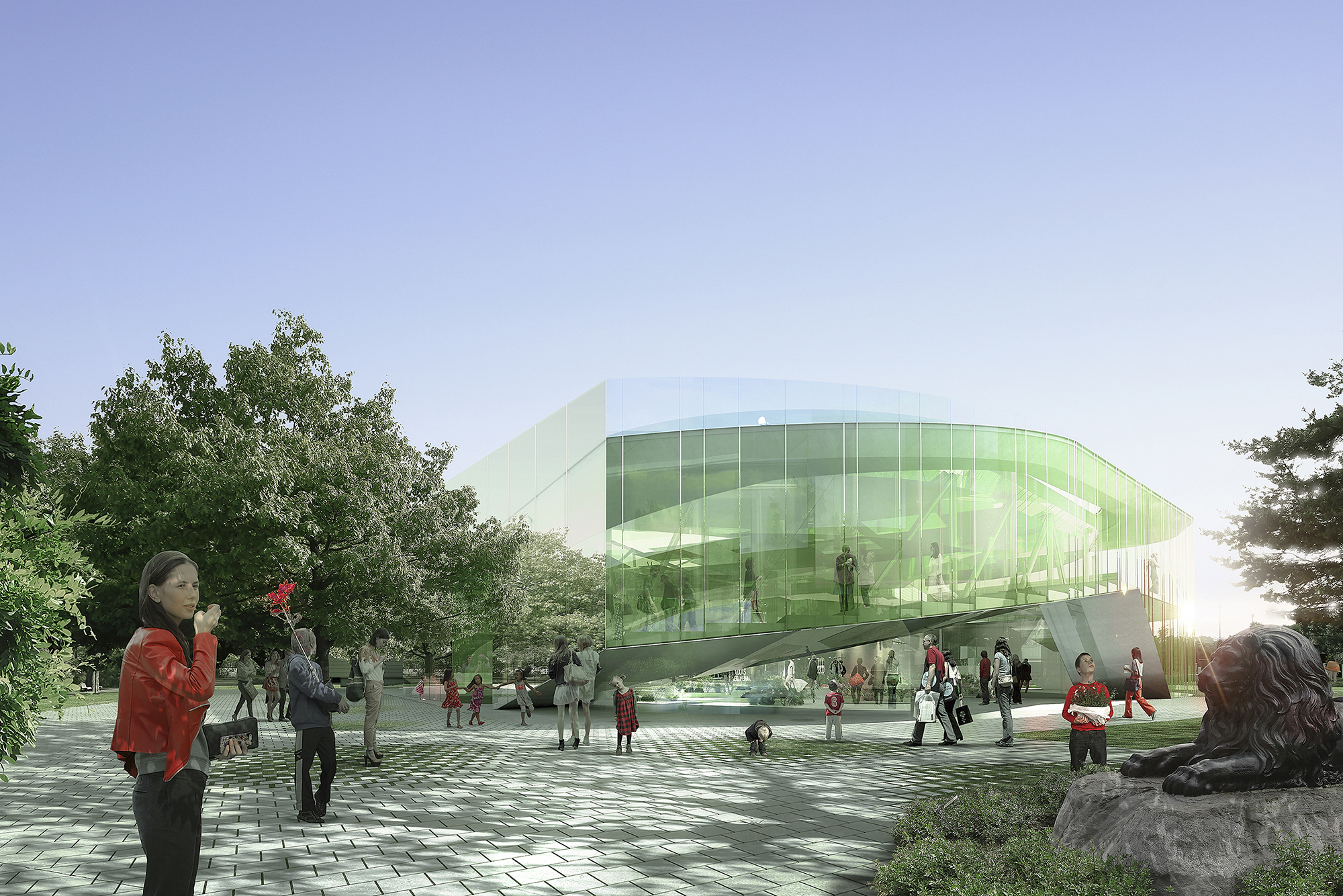 ANNEMARIE EDWARD SCIENCE BUILDING AT JOHN ABBOTT COLLEGE by Saucier