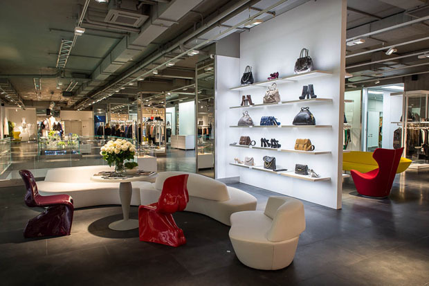 "Babochka" luxury multi brand concept store by Philolumière lighting