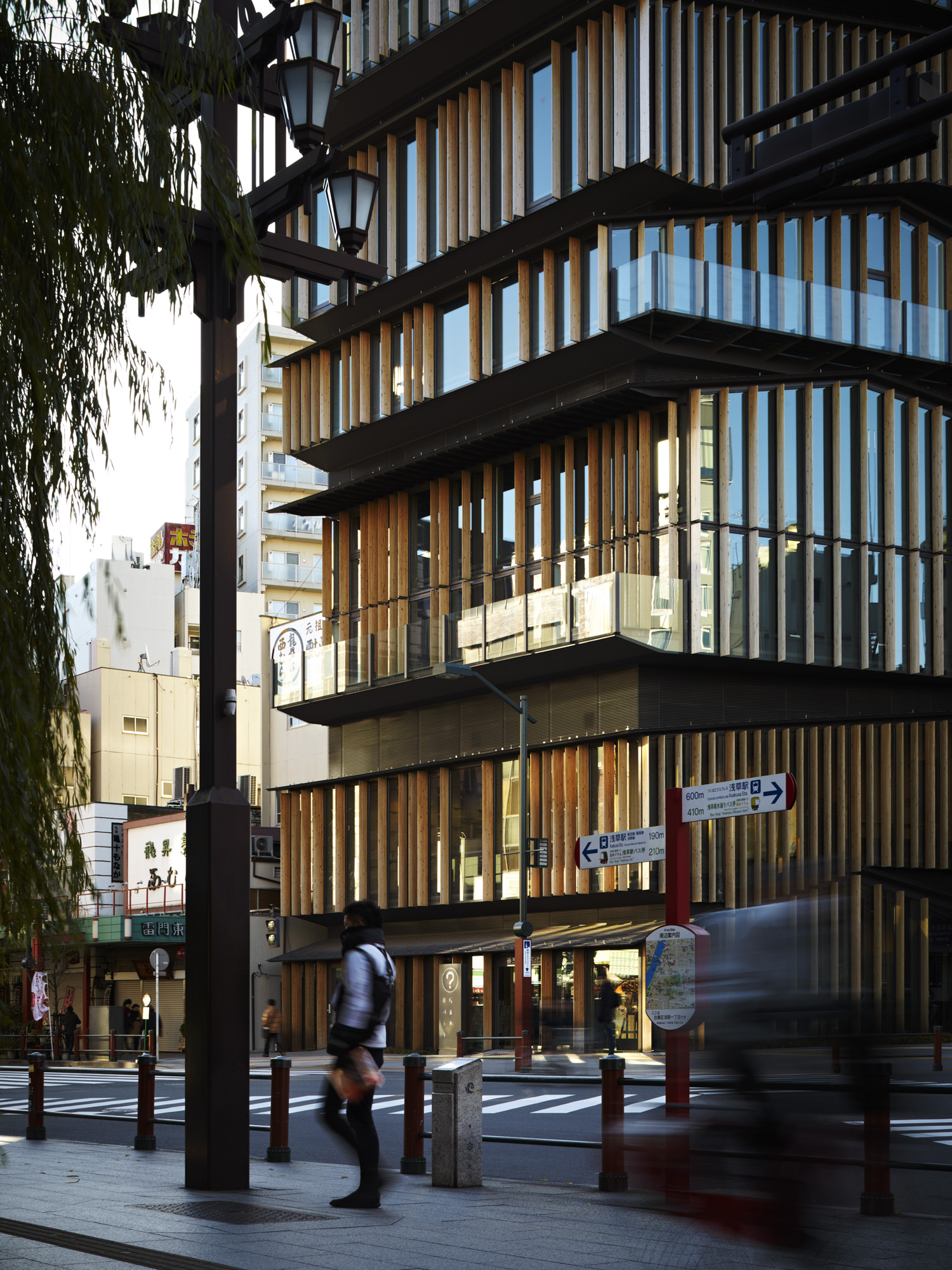 Asakusa Culture Tourist Information Center by Kengo Kuma and Associates