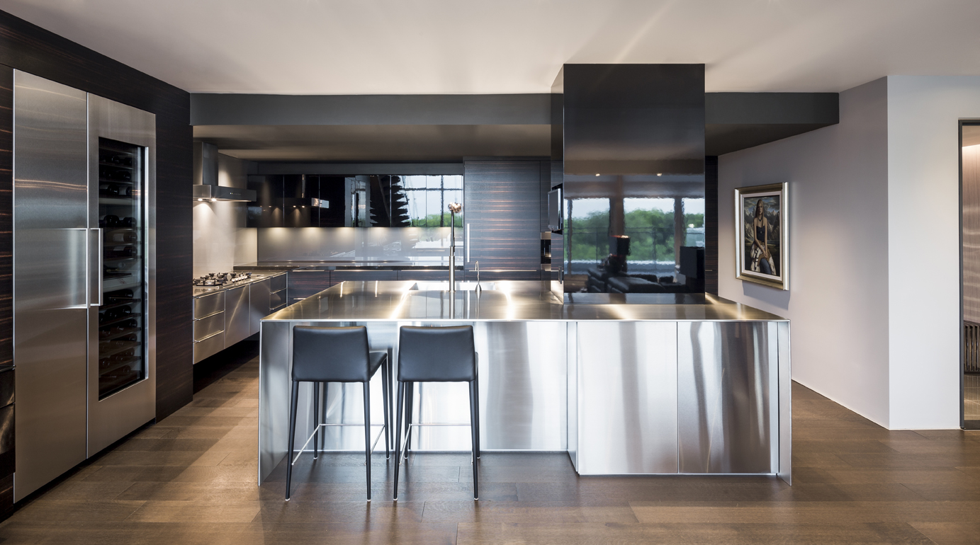 Signature Stainless Steel Full Kitchens