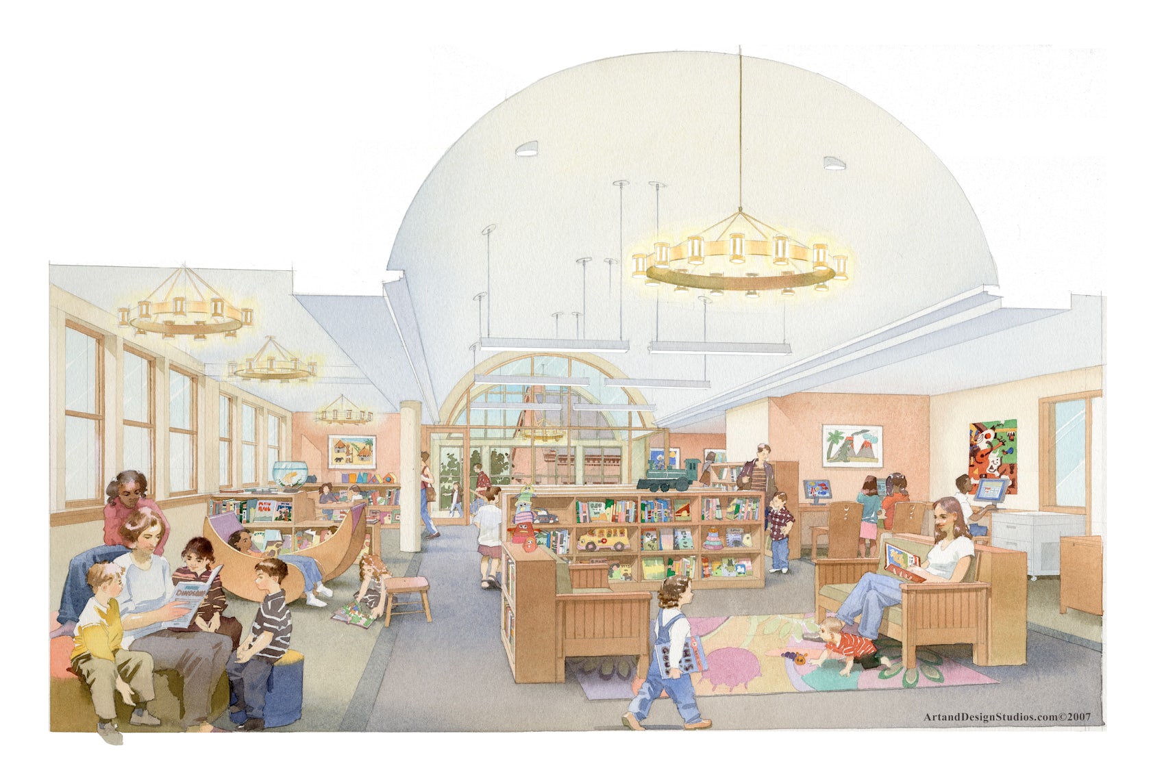 Amelia S. Givin Library by Archer & Buchanan Architecture Architizer