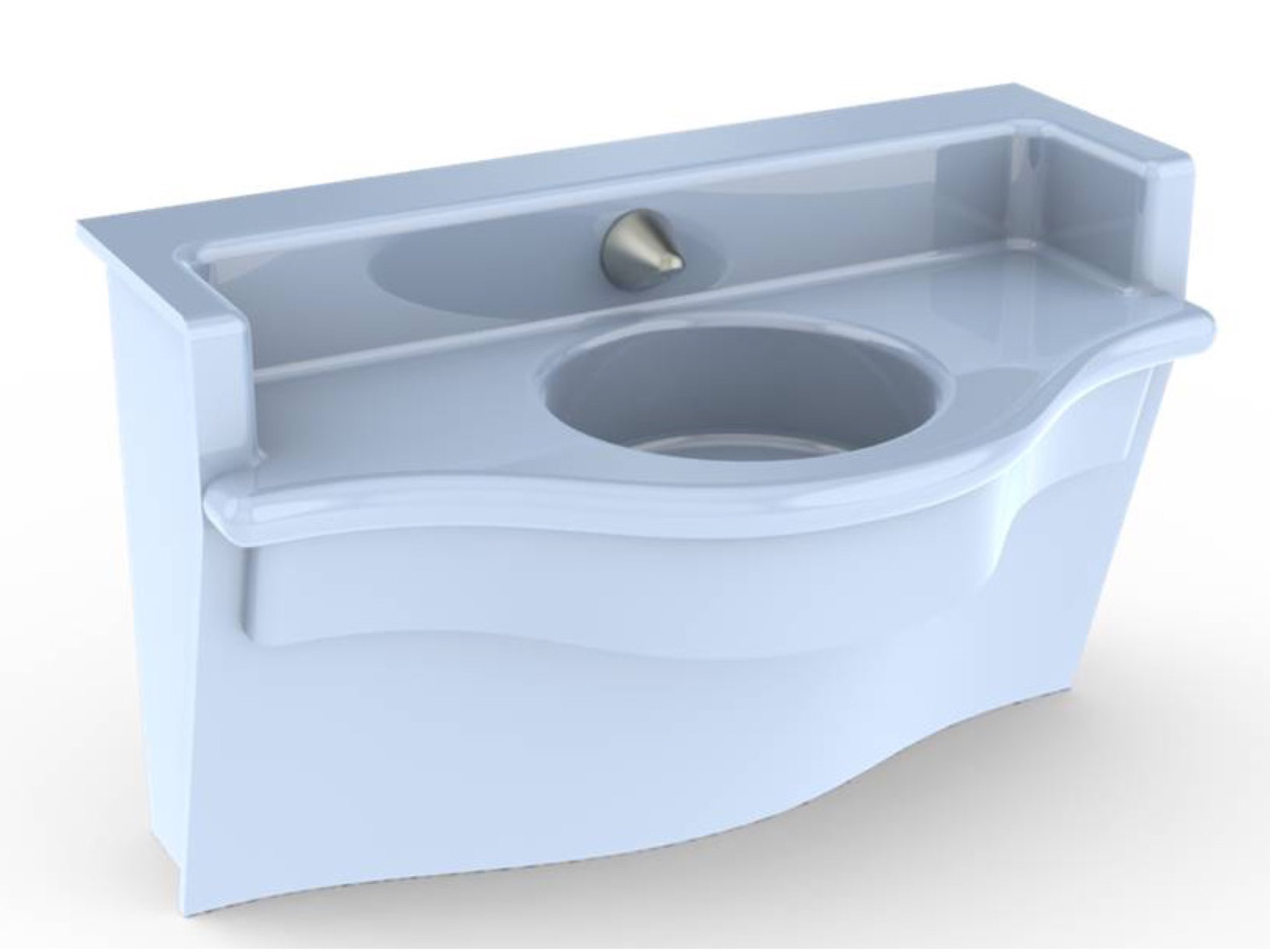SolidCare™ Anti-Ligature ADA Compliant Bumped Front Vanity