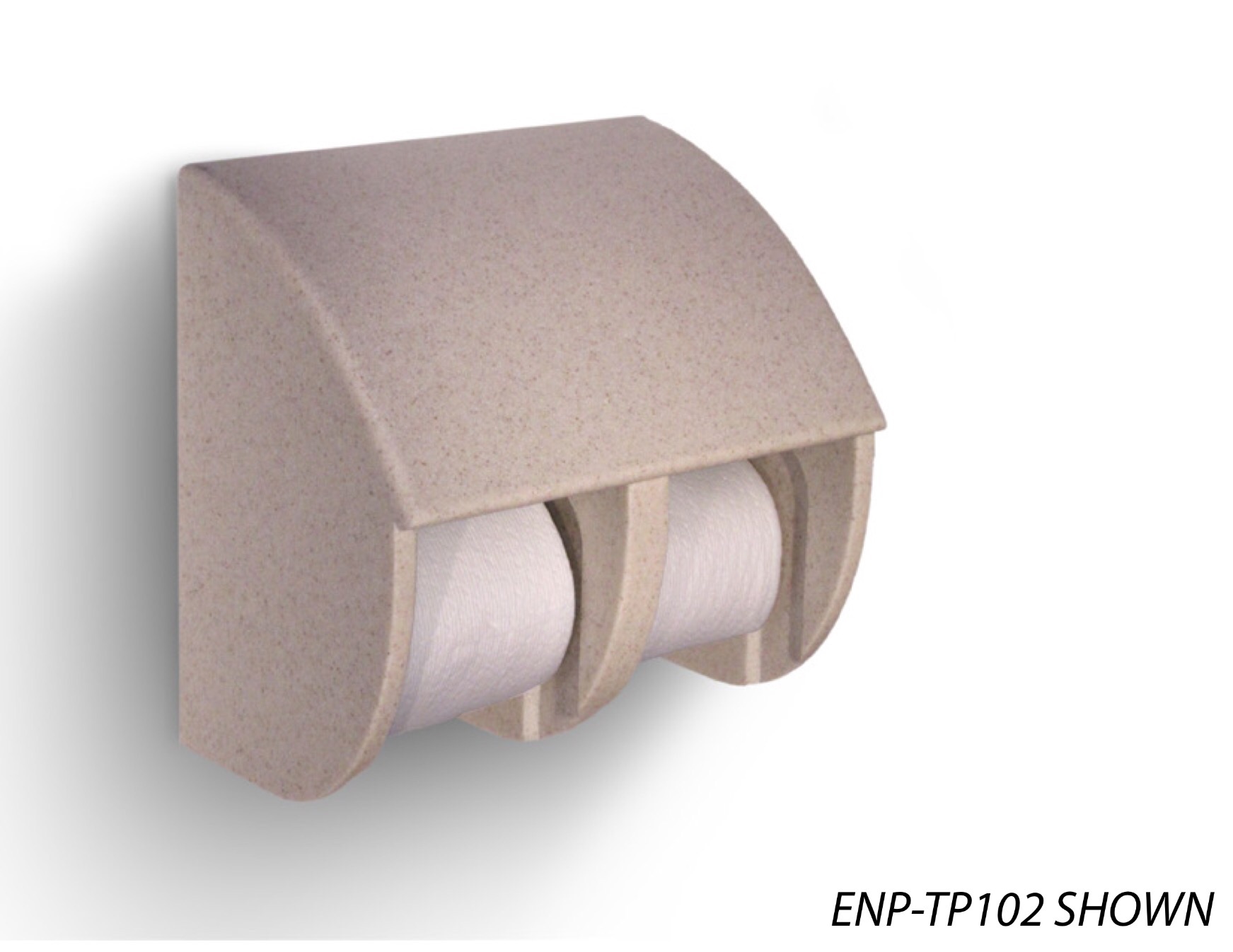 SolidCare™ Surface Mounted Toliet Paper Dispensers, Ligature Resistant