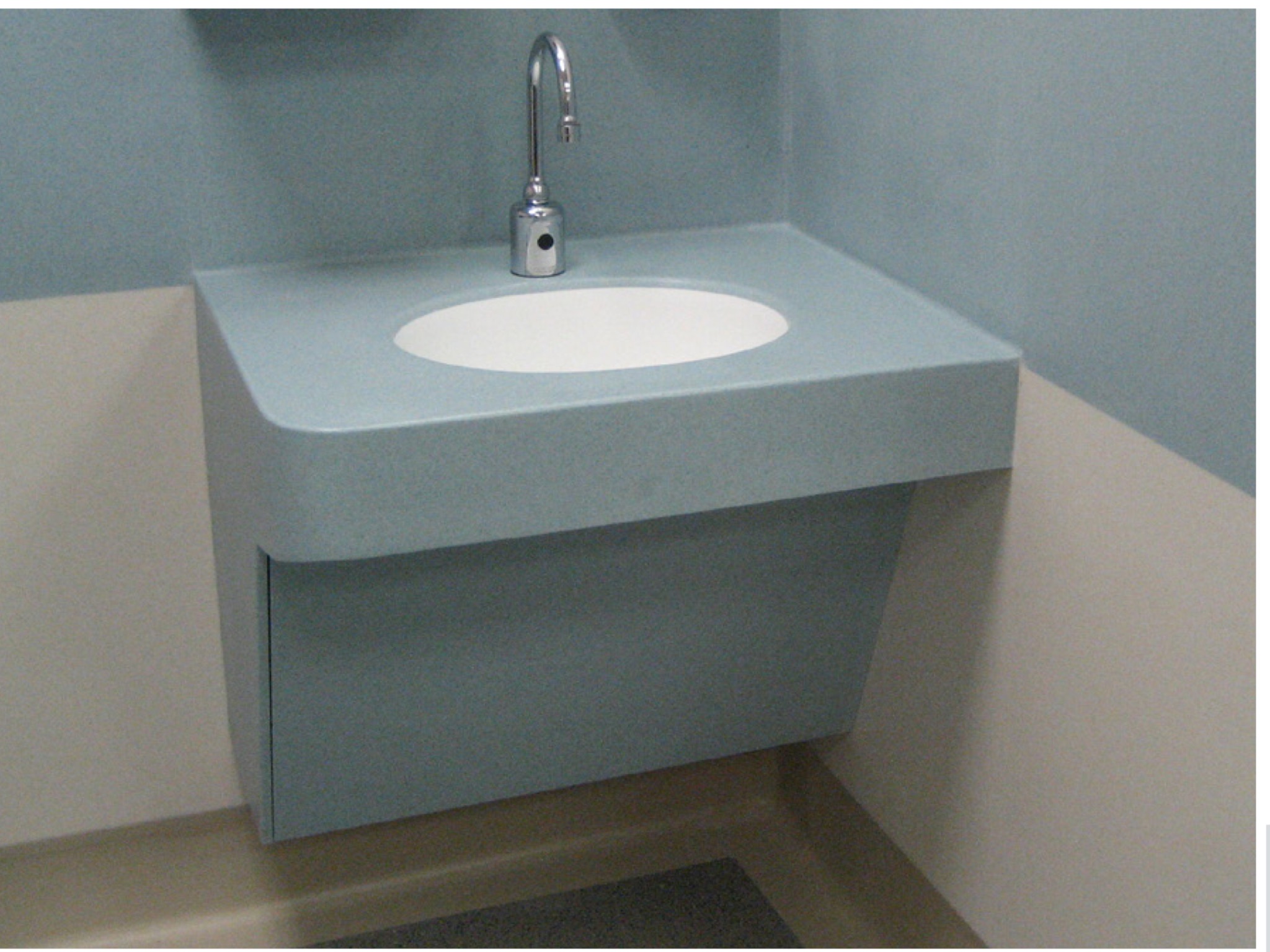 Vanity Series 10 ADA-Round Corner ADA Vanity