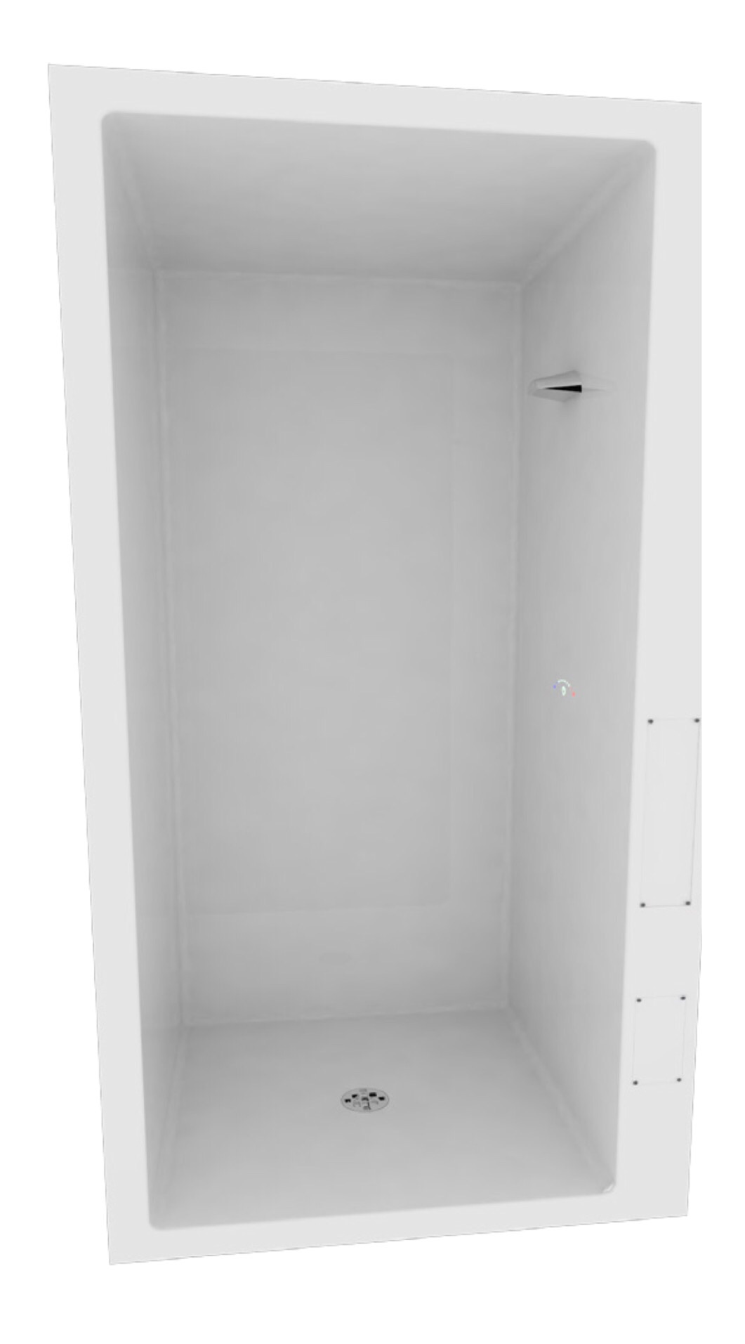 Shower Unit Series 100-Ligature Resistant Seamless Shower Enclosure