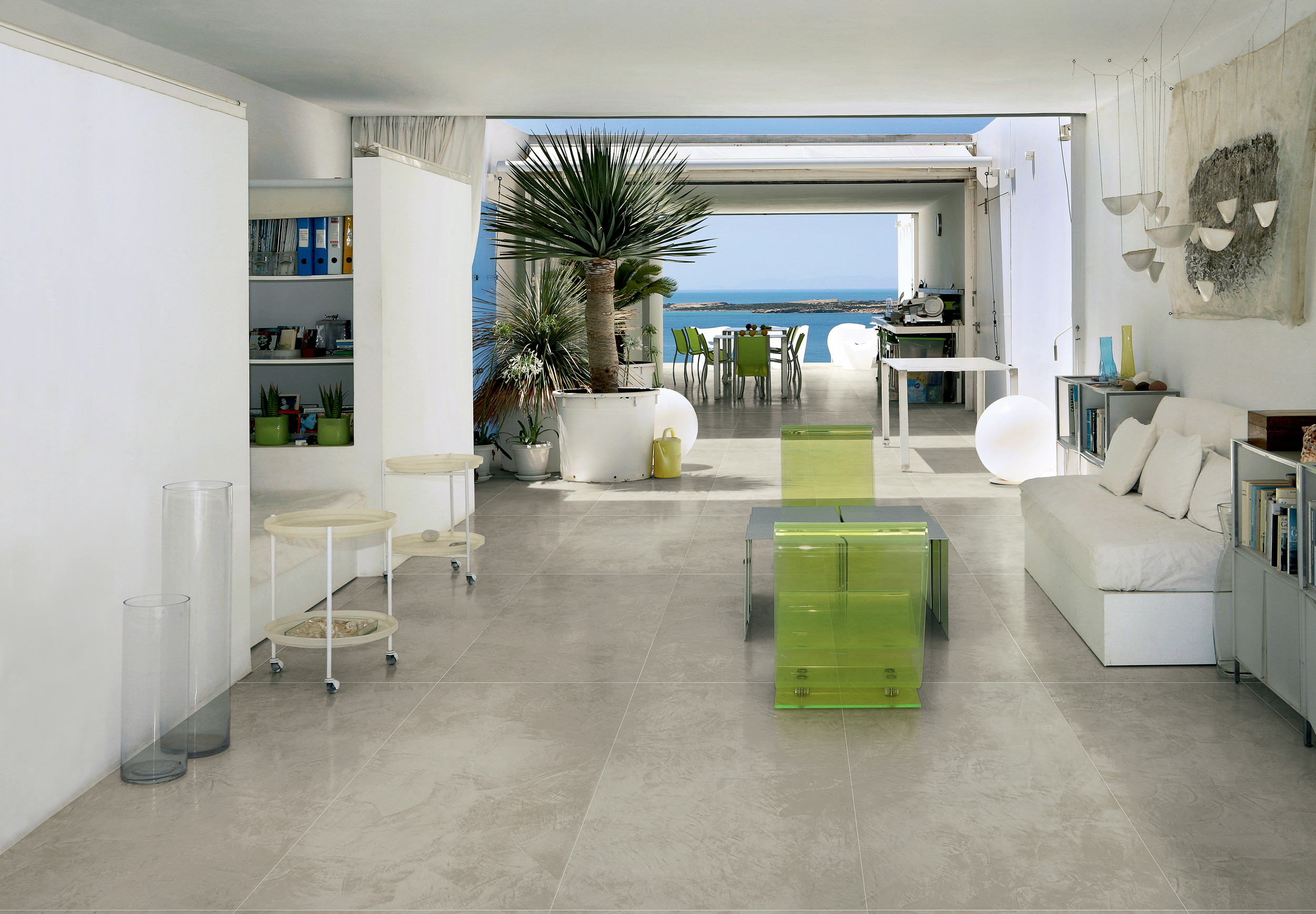 Artwork porcelain tiles