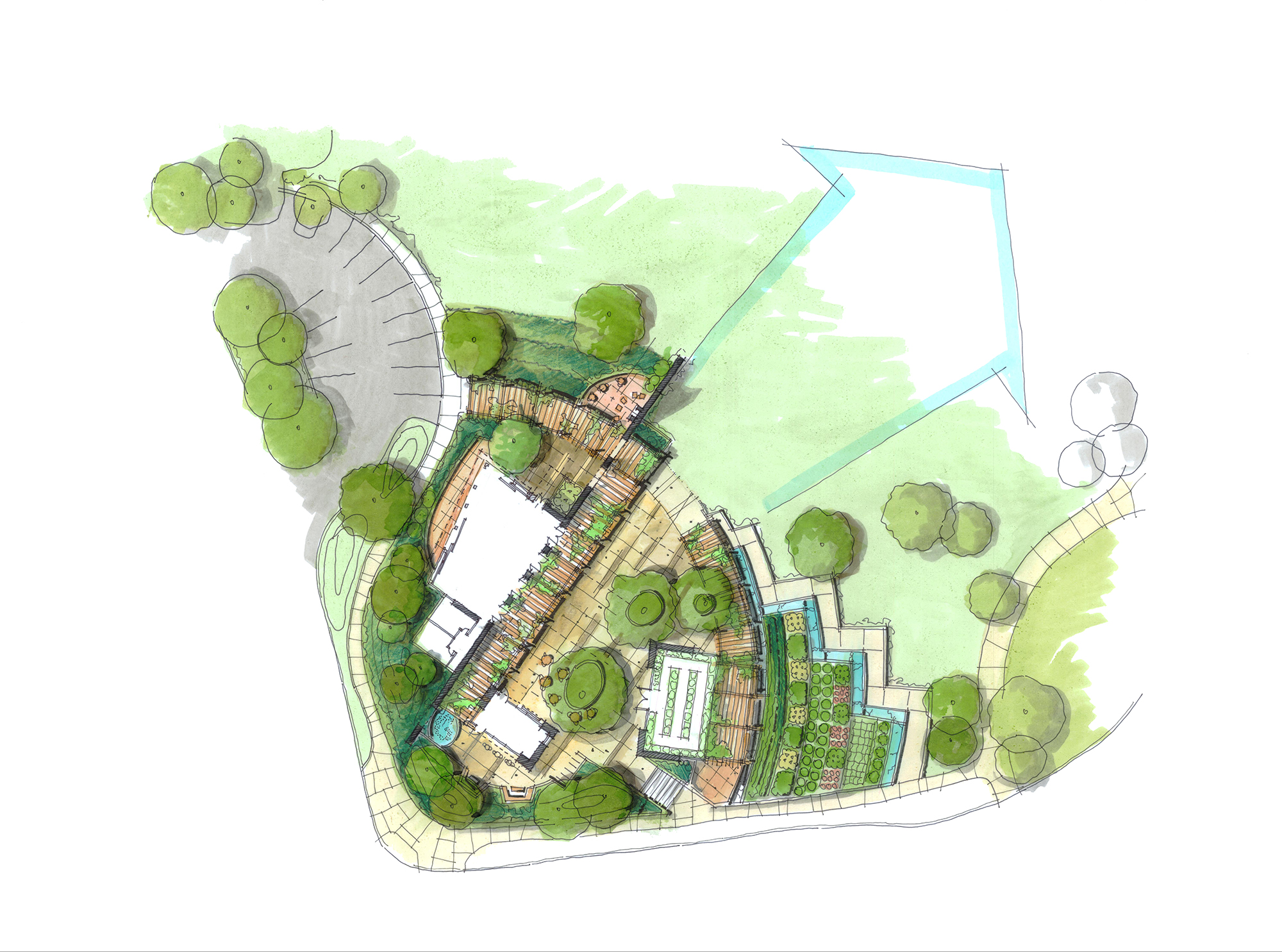 Idea 1078722 Five Points Pavilion Park by SB Architects in Irvine, United States Architizer