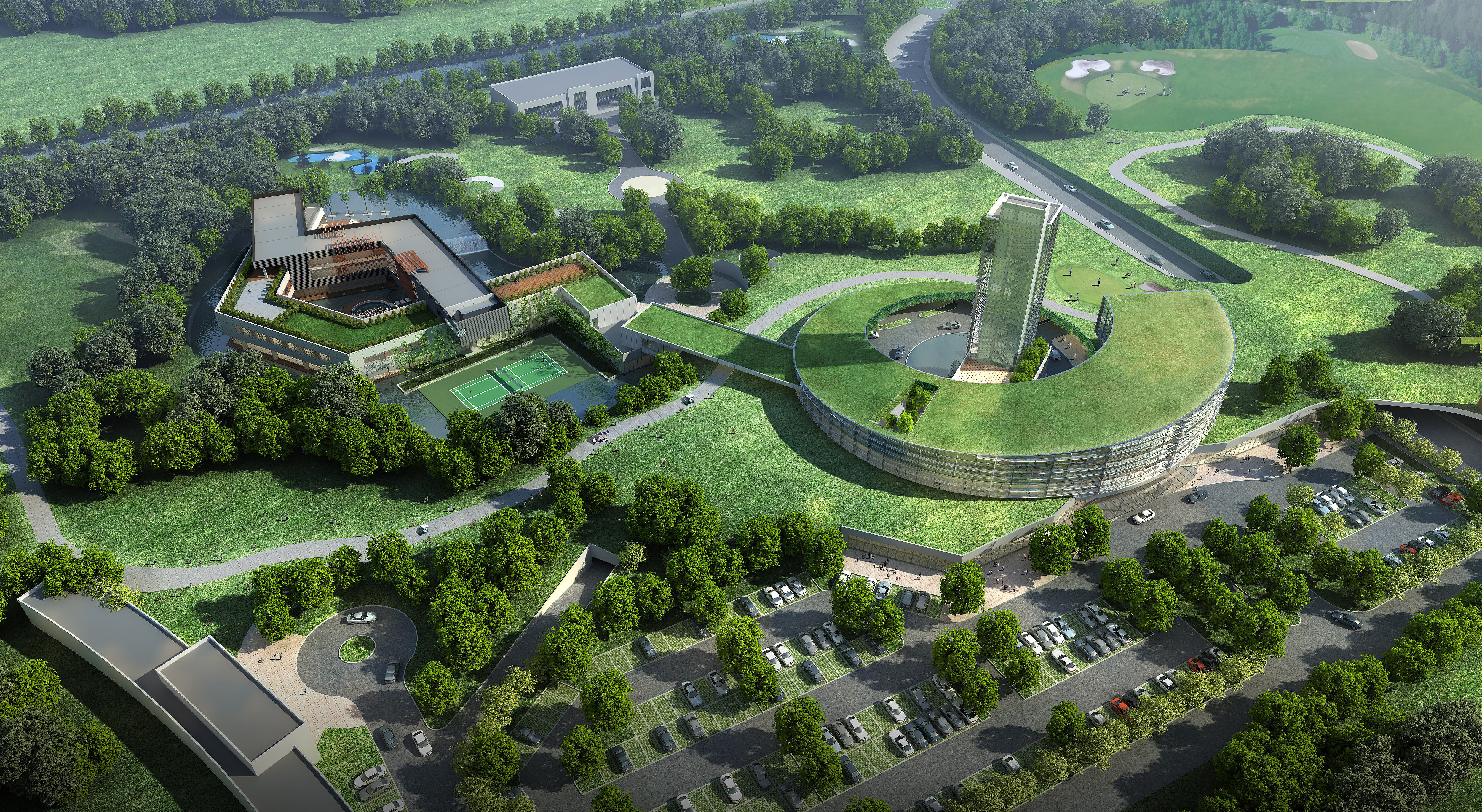 Midea VIP & Golf Clubhouse - Architizer