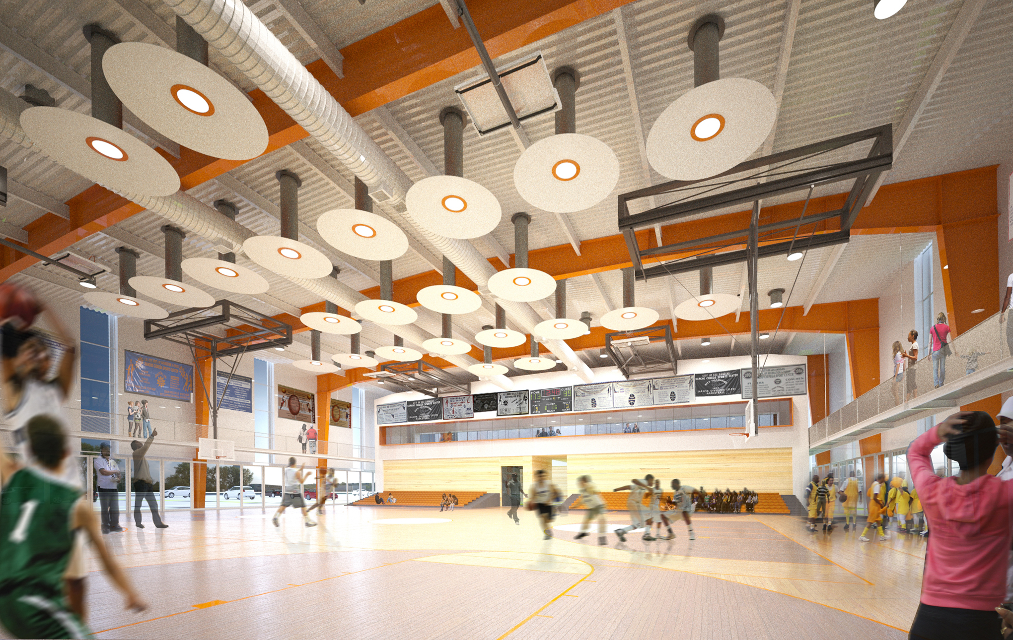 Idea 1103247 Rancho Cienega Sports Complex by SPFarchitects in Los