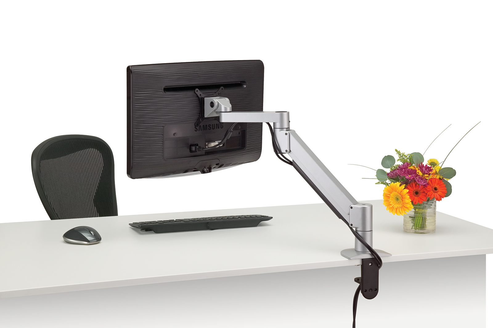 Flat Screen Single Monitor Arm - FSA3/M