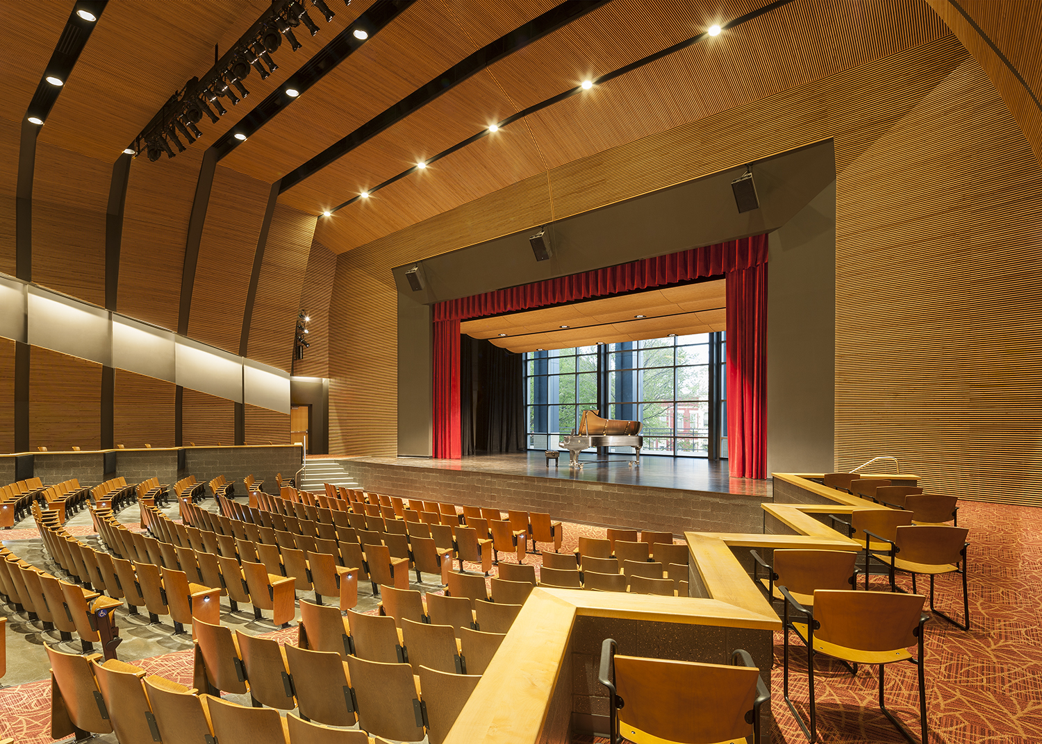 Интерьер Auditorium building