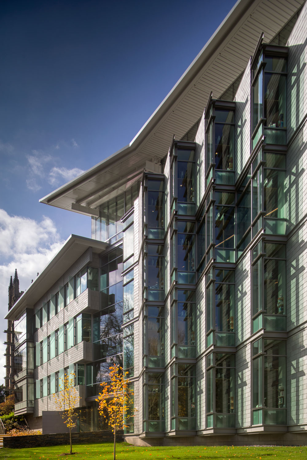 Williams College, Stetson Hall, Sawyer Library by Bohlin Cywinski Jackson Architizer
