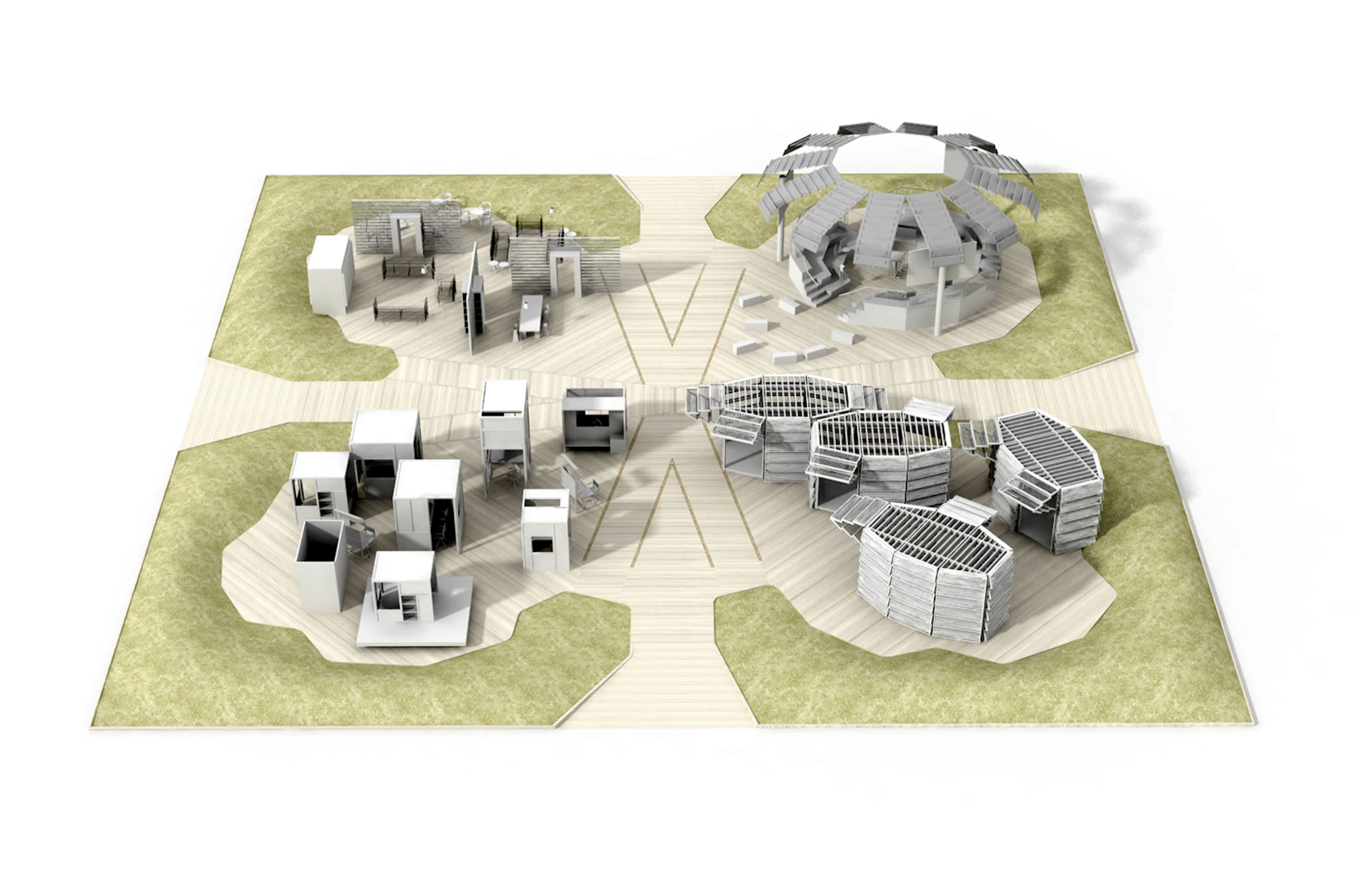 EARTH STATIONS MANY HANDS — 17