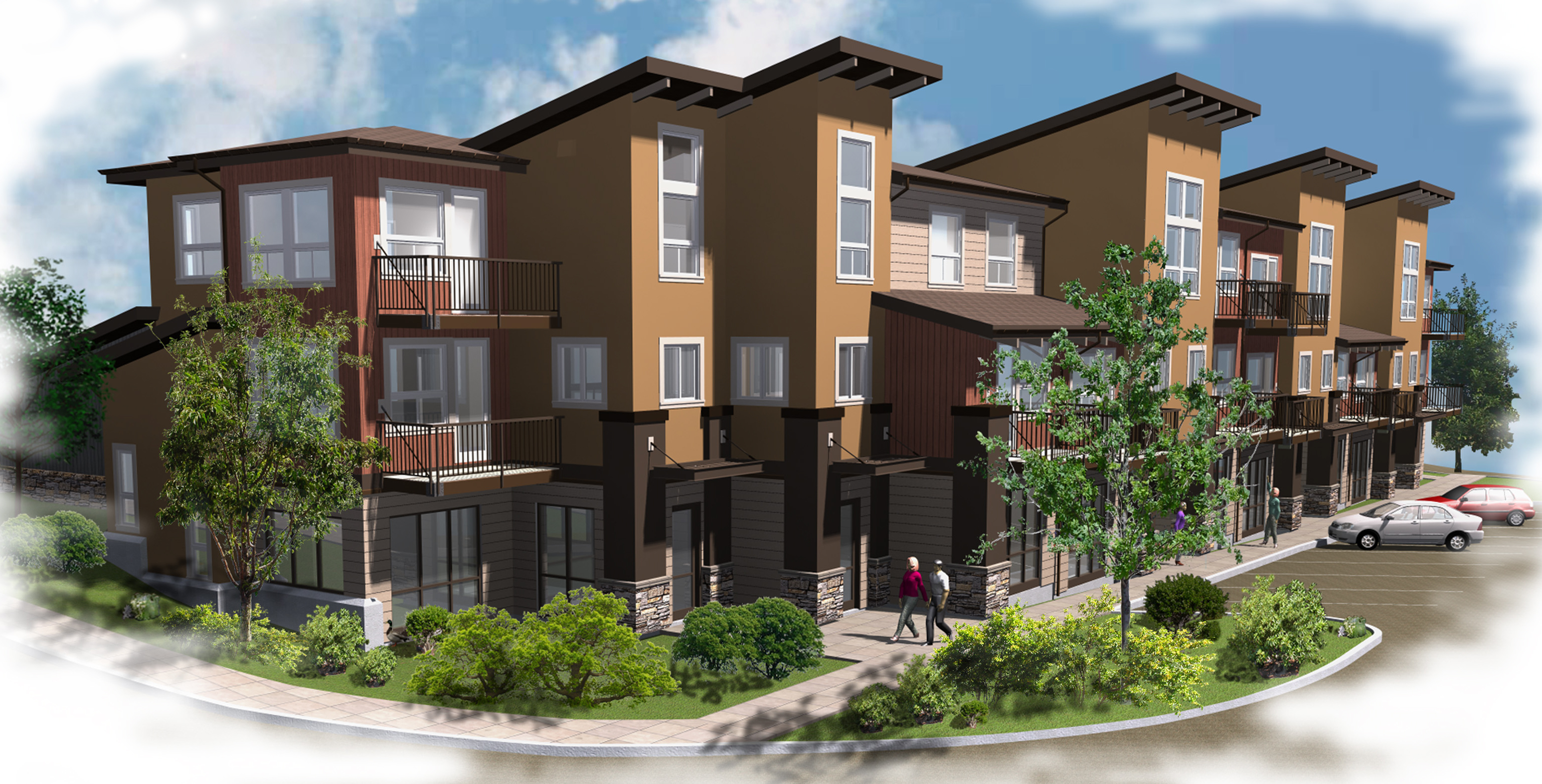 The Reserve at Mill Creek Town Center by Rutledge Maul Architects