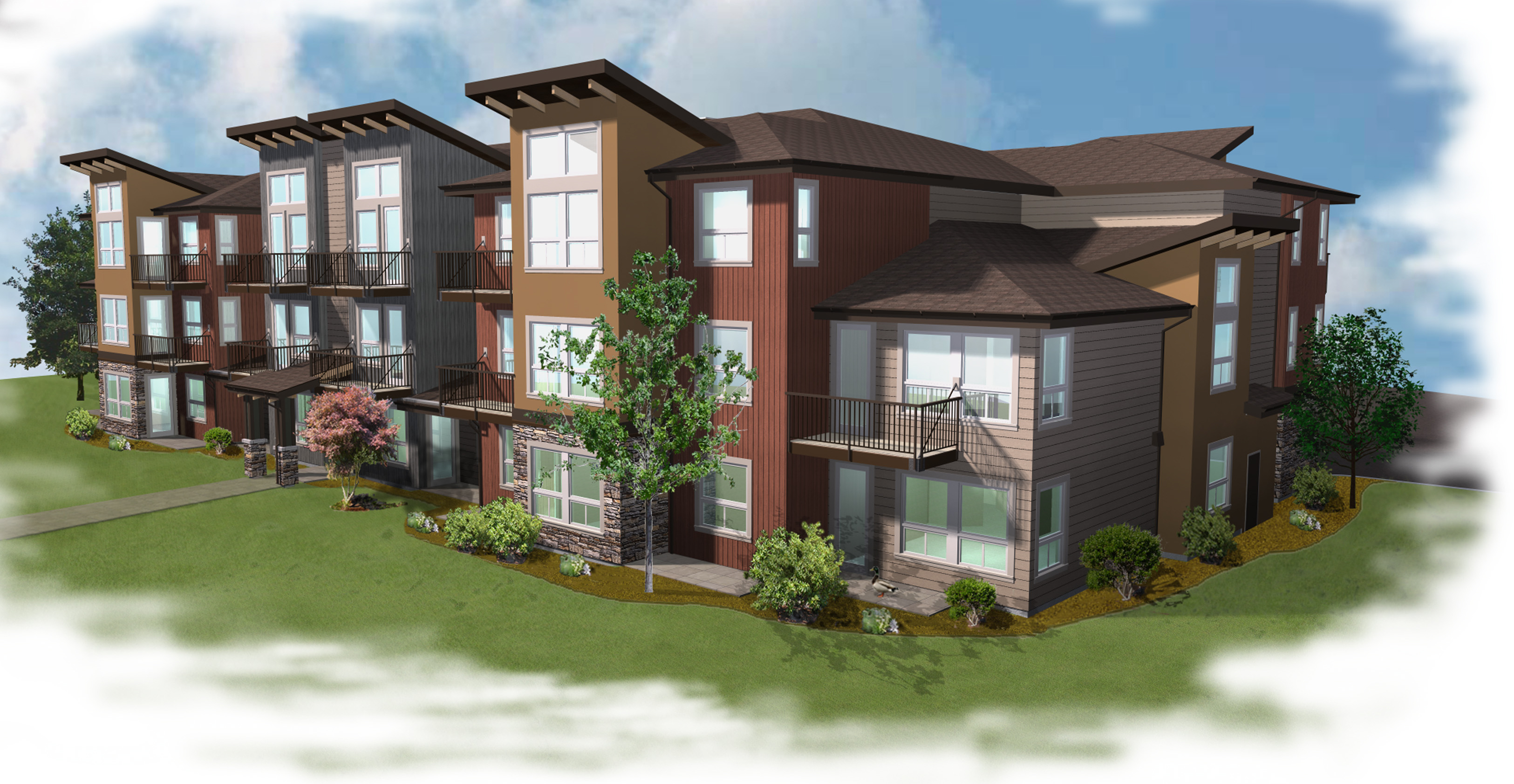 The Reserve at Mill Creek Town Center by Rutledge Maul Architects