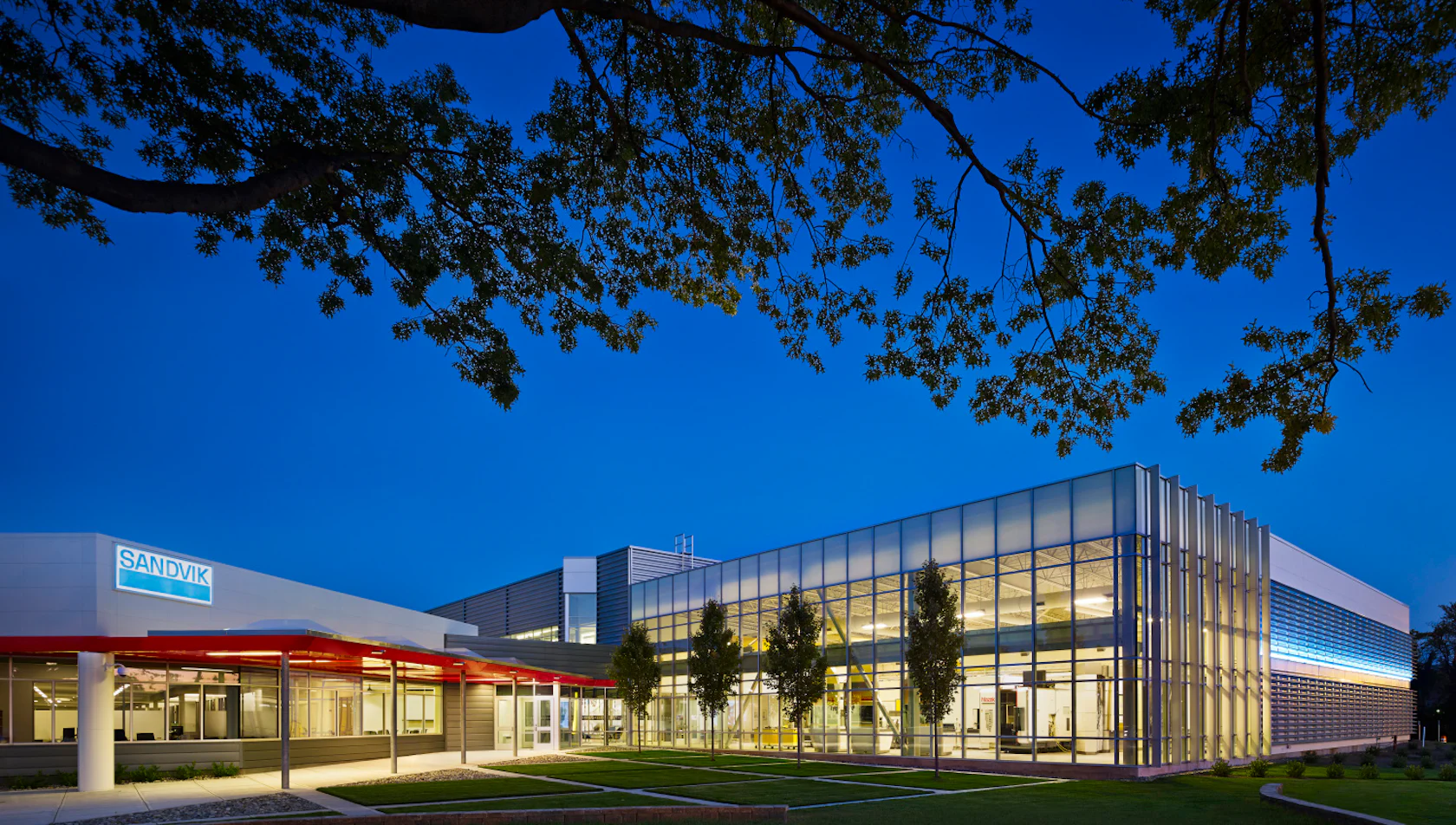 Sandvik, Inc. Headquarters for the Americas by NK Architects - Architizer