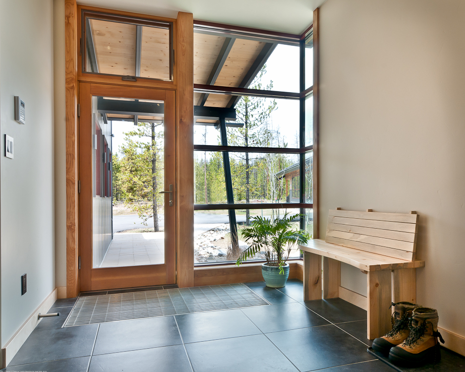 Swinging Terrace Door