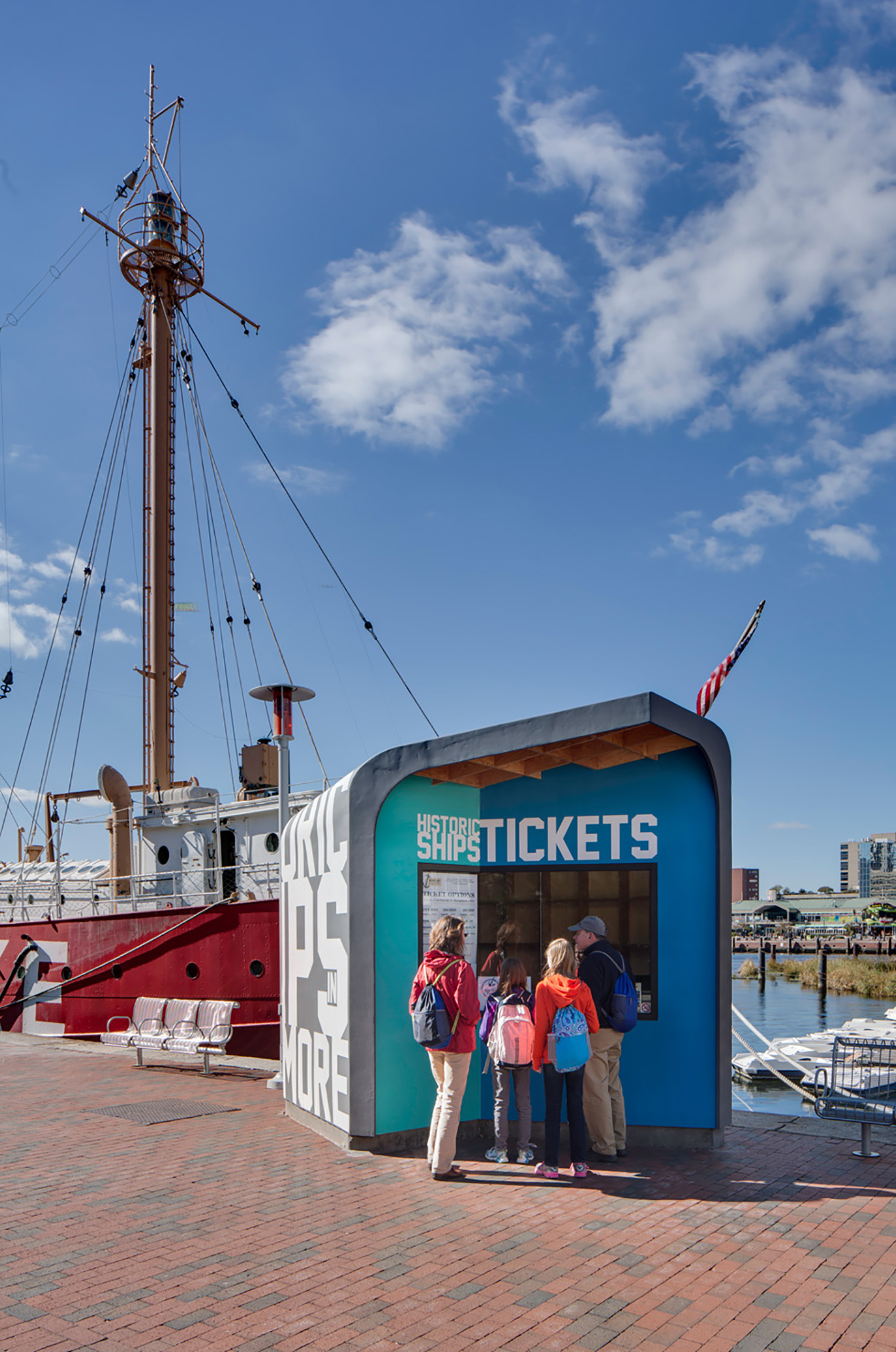 Pier 3 Ticket Booth by ZigerSnead Architects Architizer
