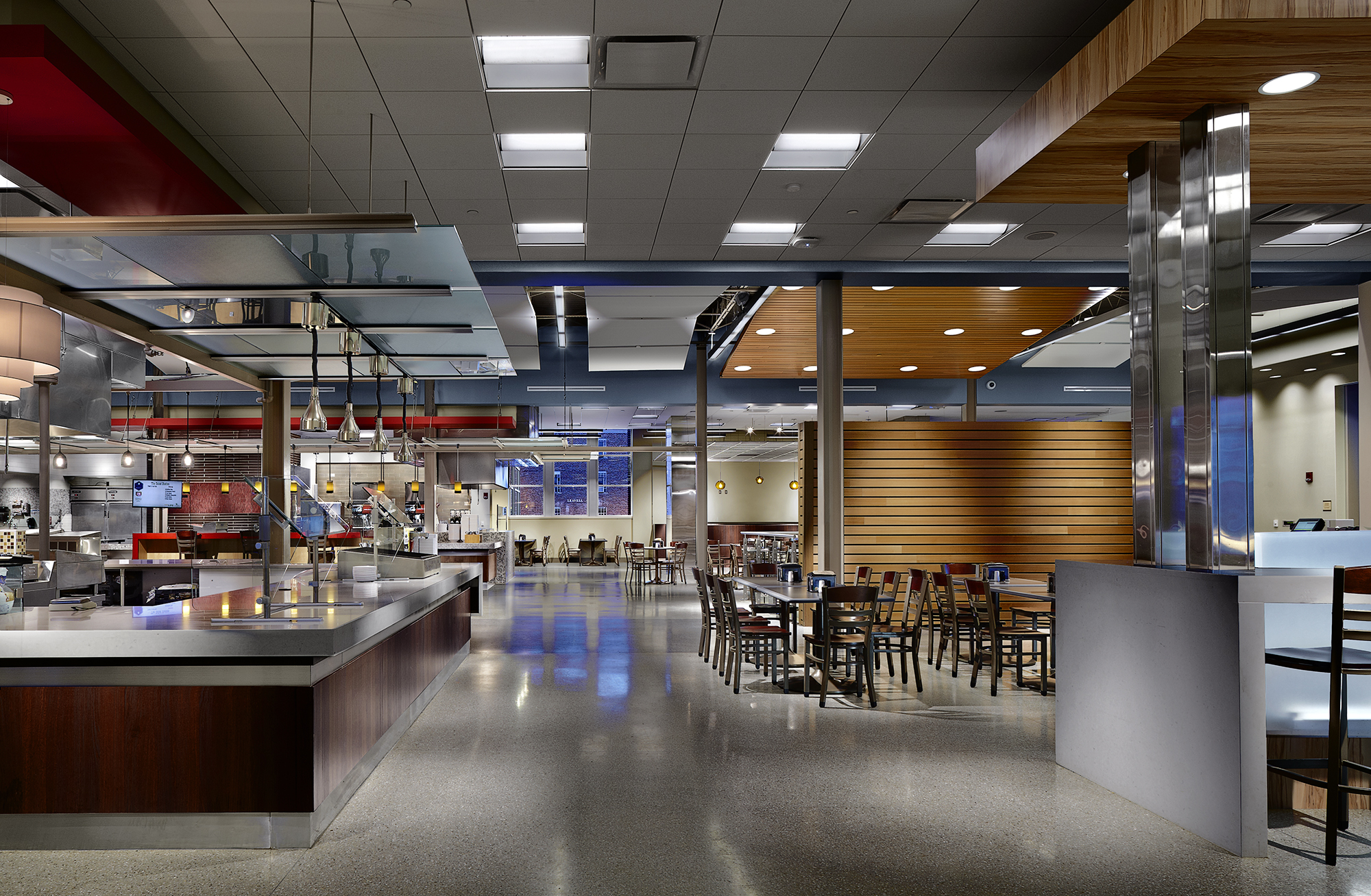 Johnson Commons West Renovation, University of Mississippi by Tipton