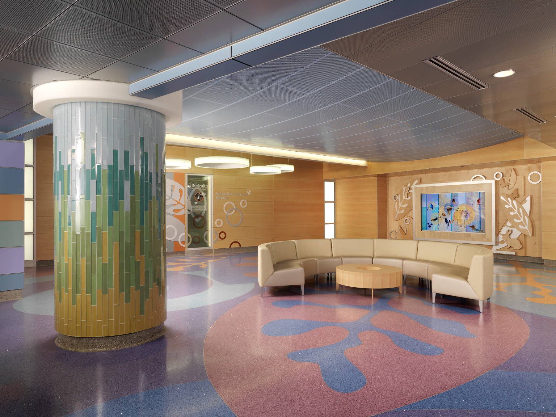 UF Health Shands Children's Hospital East Entry Renovation by Ponikvar