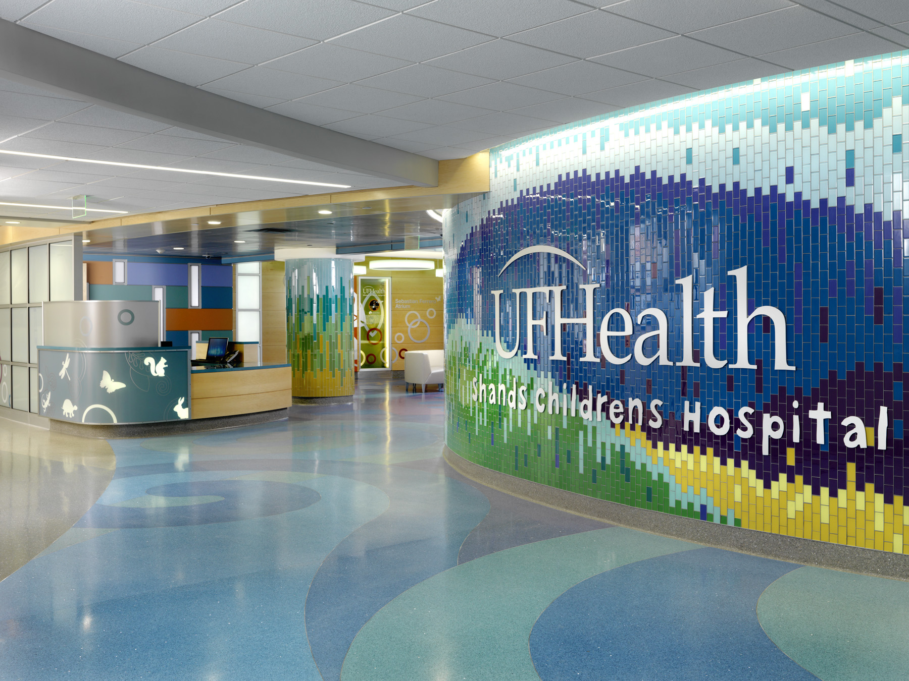 UF Health Shands Children's Hospital East Entry Renovation by Ponikvar