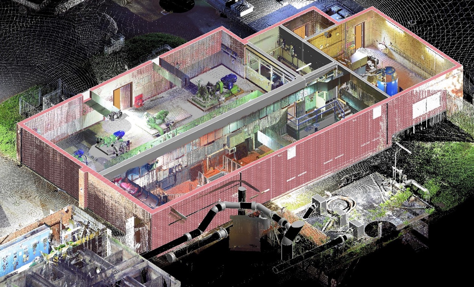 Idea 1185836 Convert 3D Scanned Images Of College Backyard Mechanical