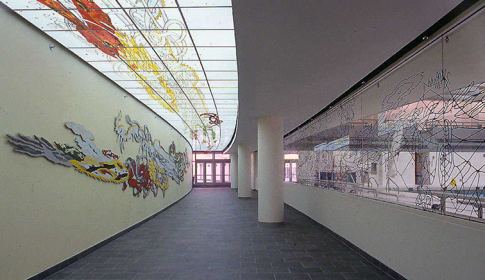 ZESIGER SPORTS AND FITNESS CENTER, MIT by Kevin Roche John Dinkeloo and