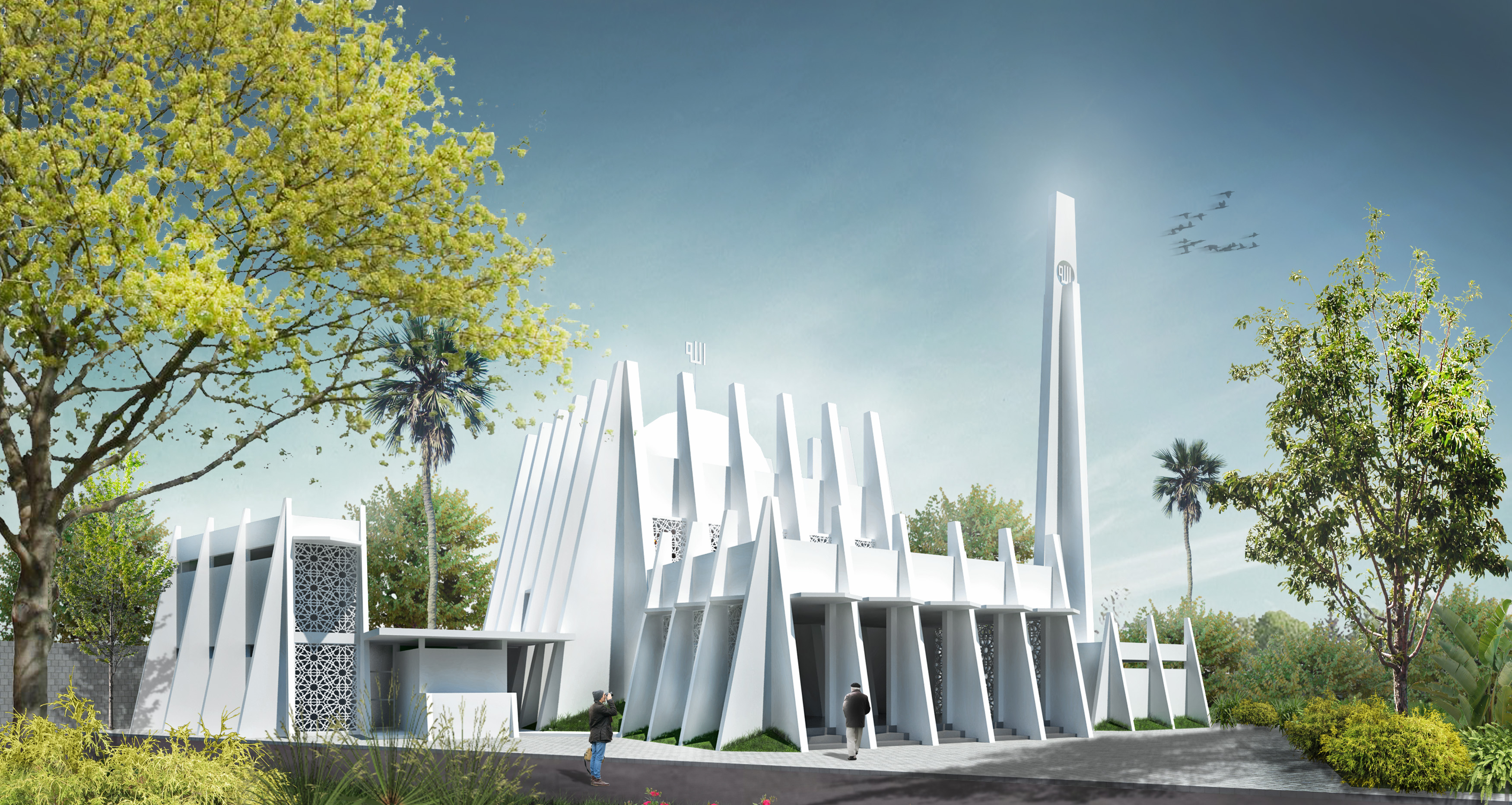 Idea 1214935: Masjid Permata Qolbu by MAHASTUDIO in Jakarta, Indonesia ...