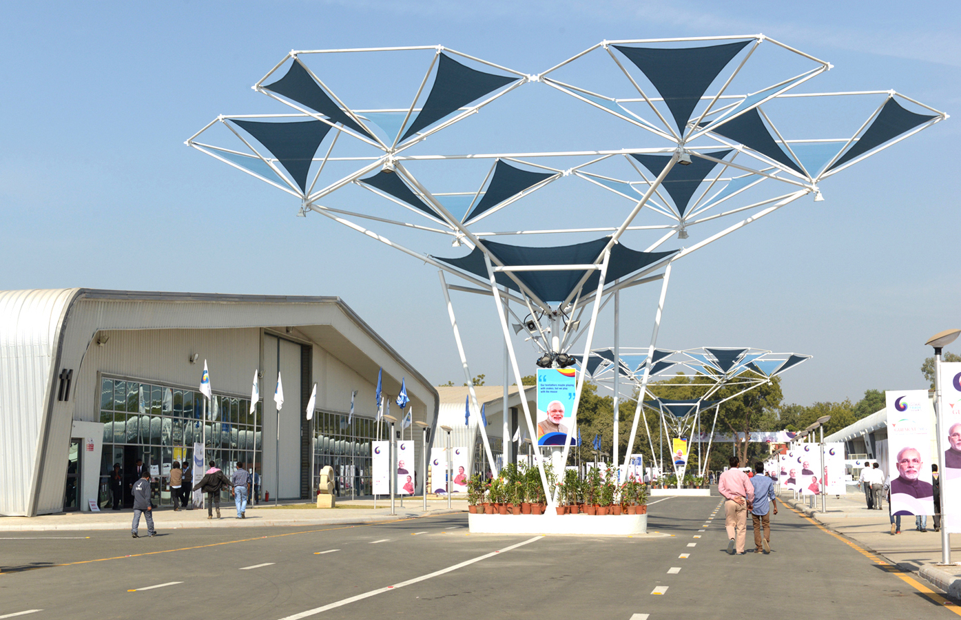 Gandhinagar Exhibition Centre by Raagin Karman (rk2) Architizer