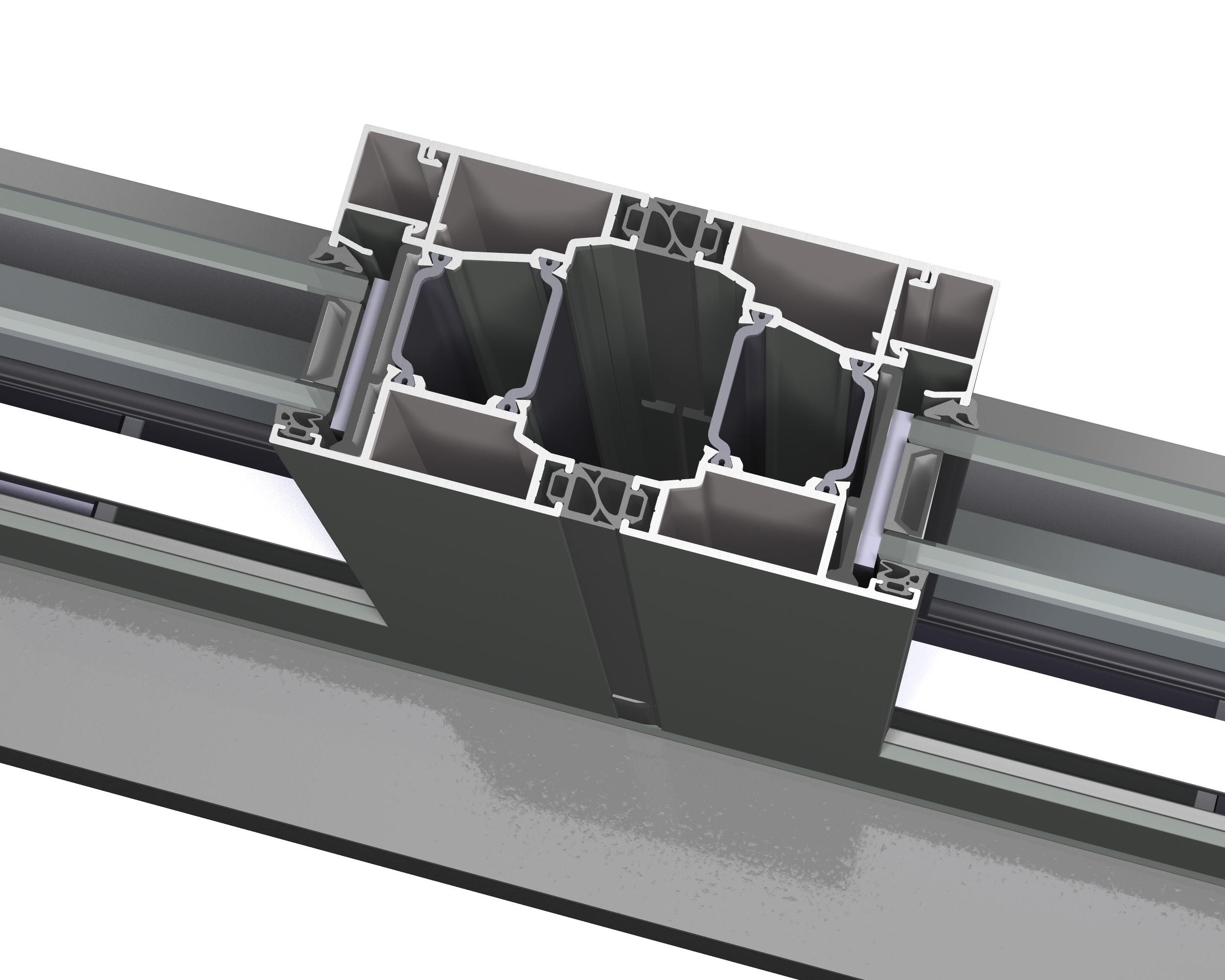CF 68: design, comfort and space efficiency sliding system