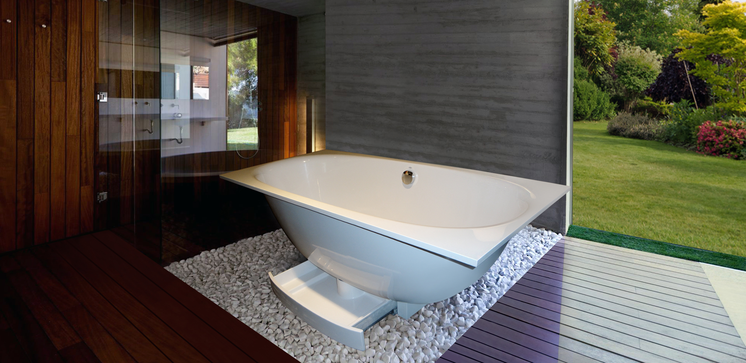 Gemina EcoMarmor™ Bathtub