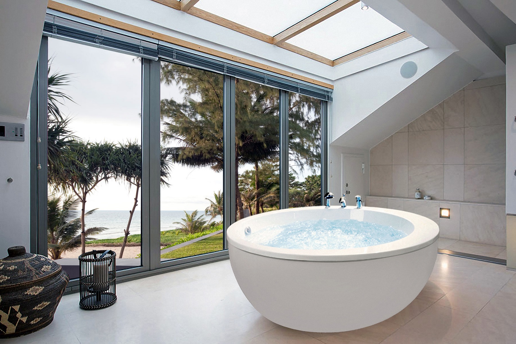 Pamela Freestanding Acrylic Bathtub
