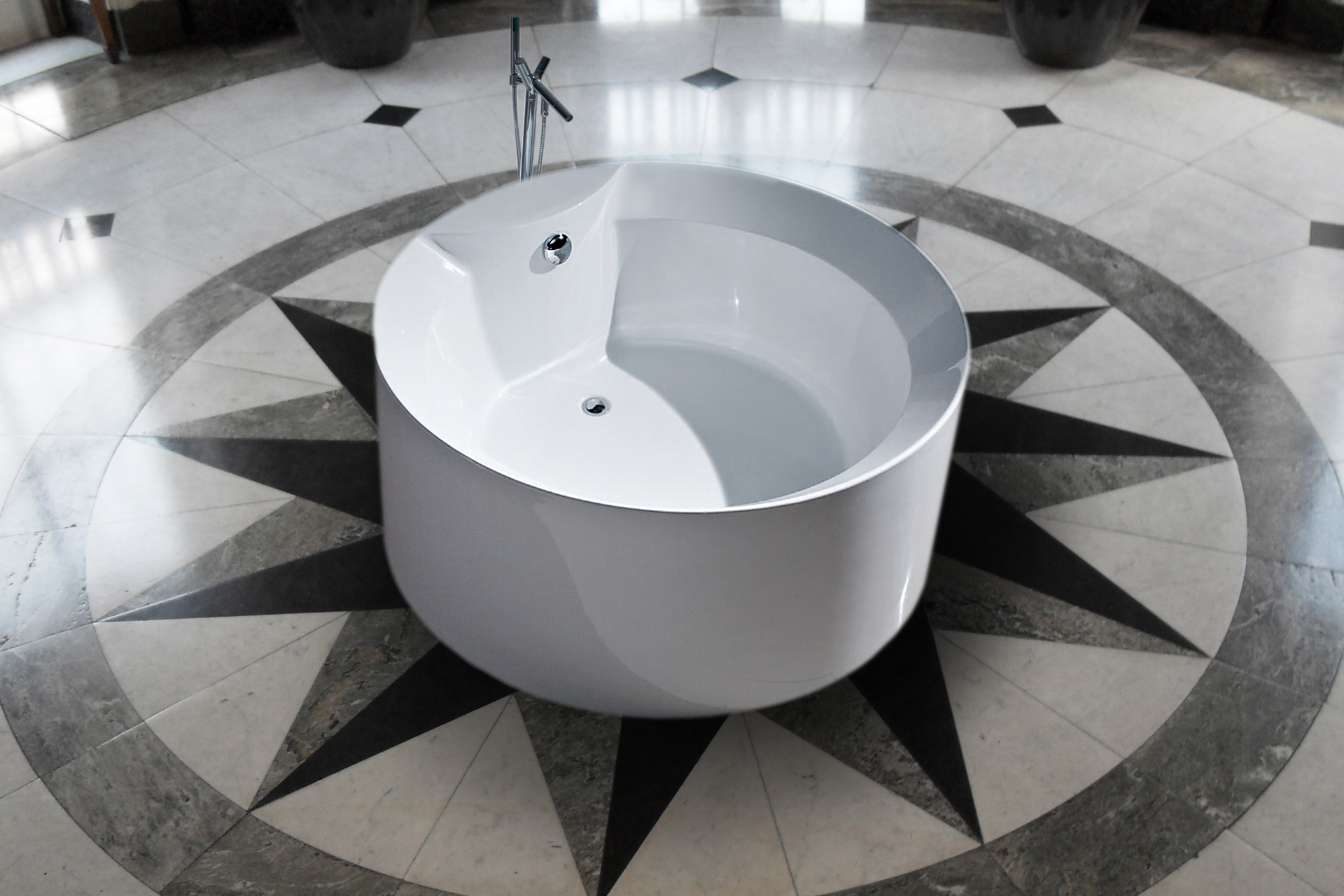 Aquatica PureScape 141 Freestanding Acrylic Bathtub