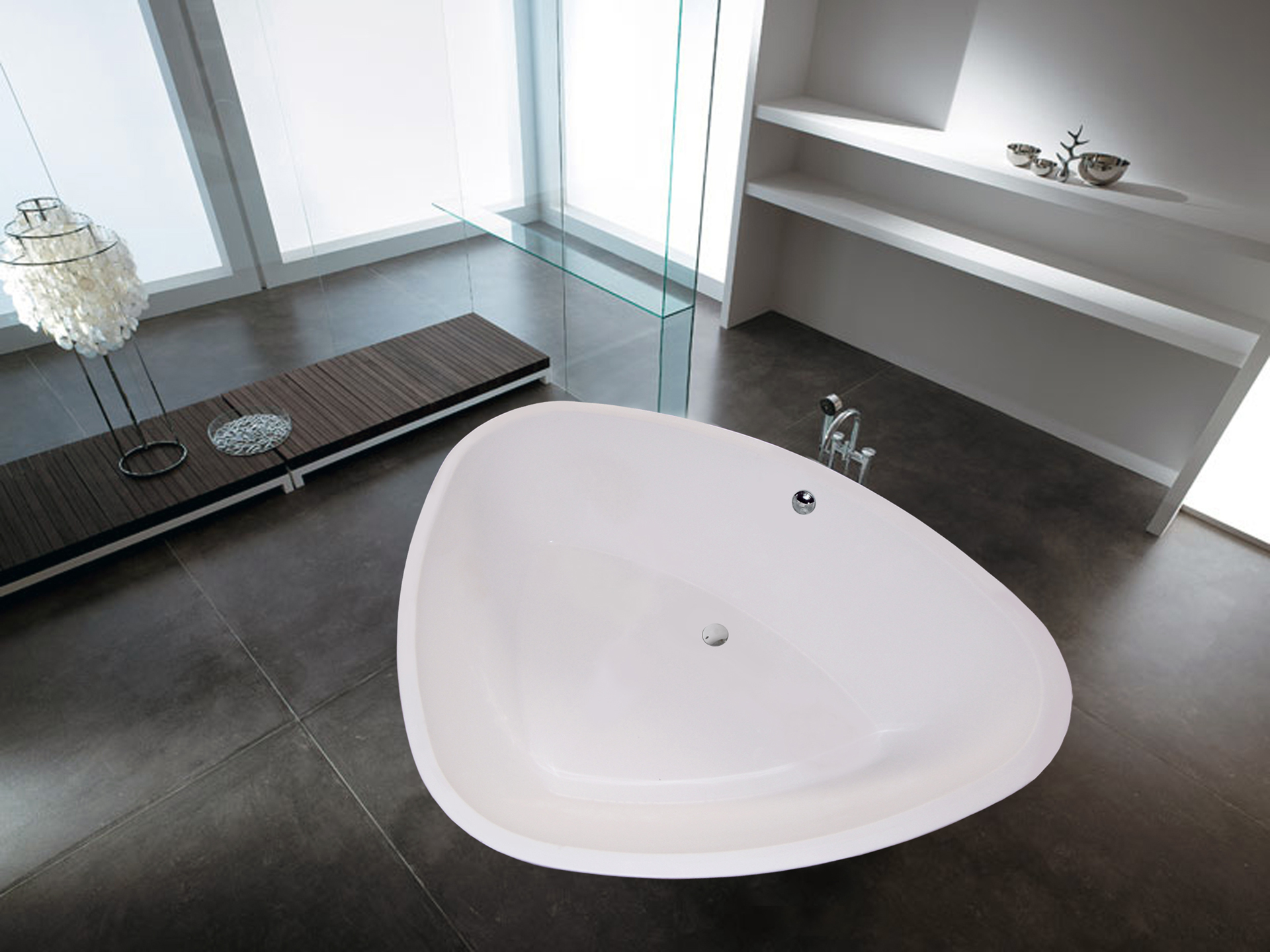 Aquatica PureScape 400 Freestanding Acrylic Bathtub