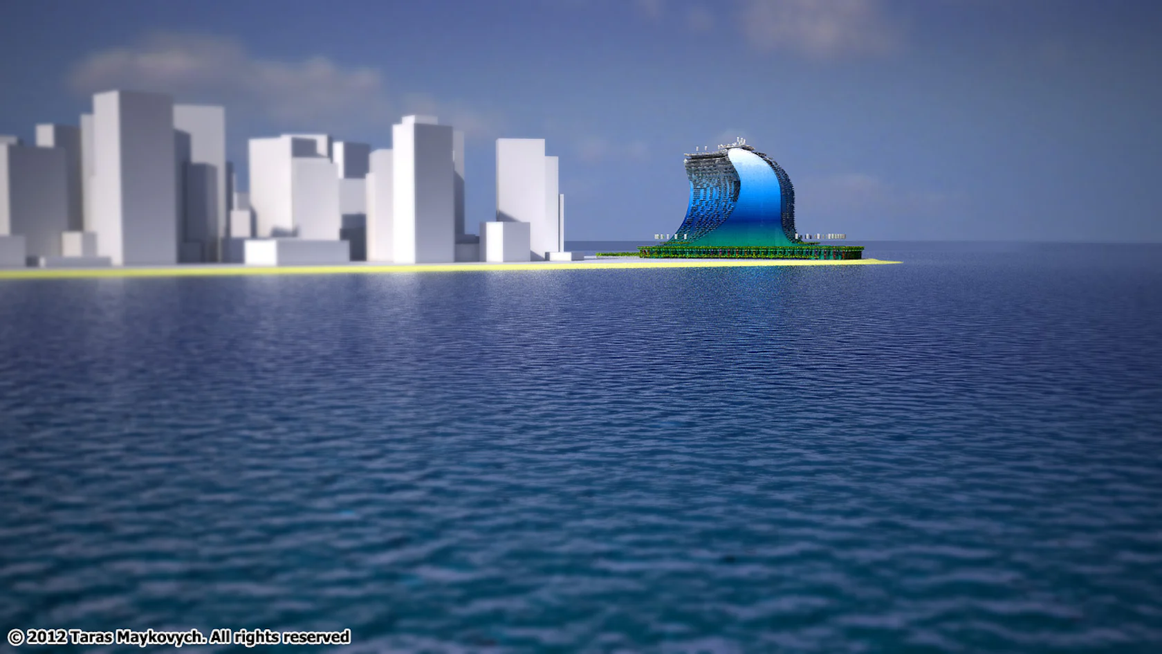 Wave Surfing Building by Taras3D - Architizer