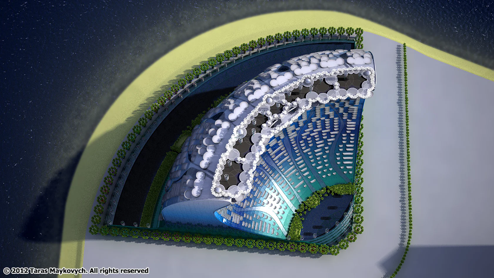 Wave Surfing Building by Taras3D - Architizer