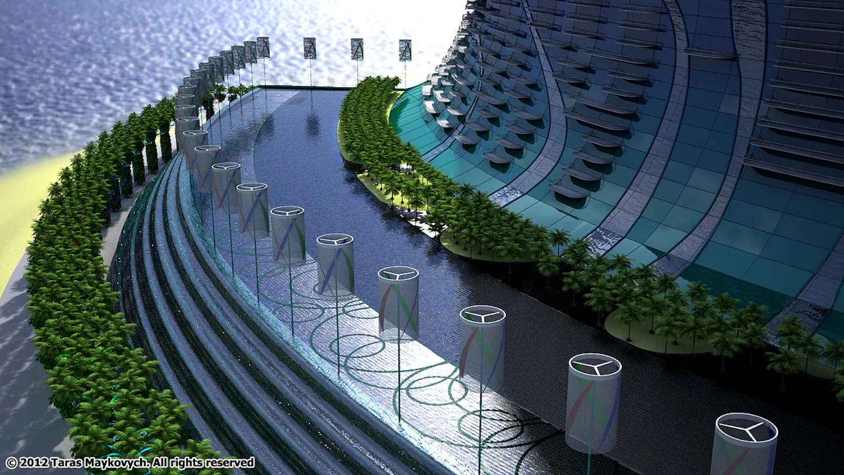 Wave Surfing Building by Taras3D - Architizer