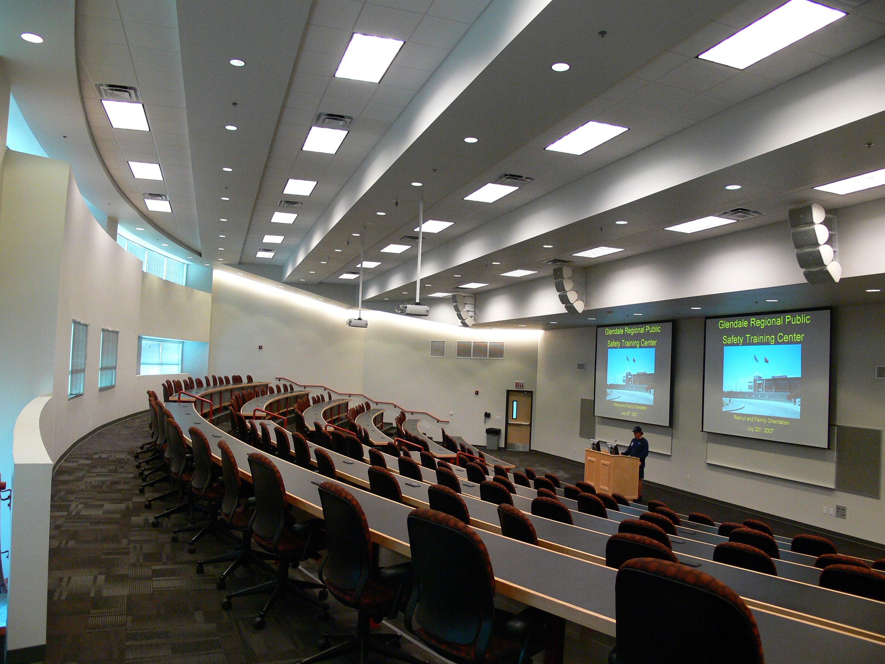 GRPSTC Regional Training Center Architizer   1435947333226GRPSTC Interior Lecture Classroom 12 