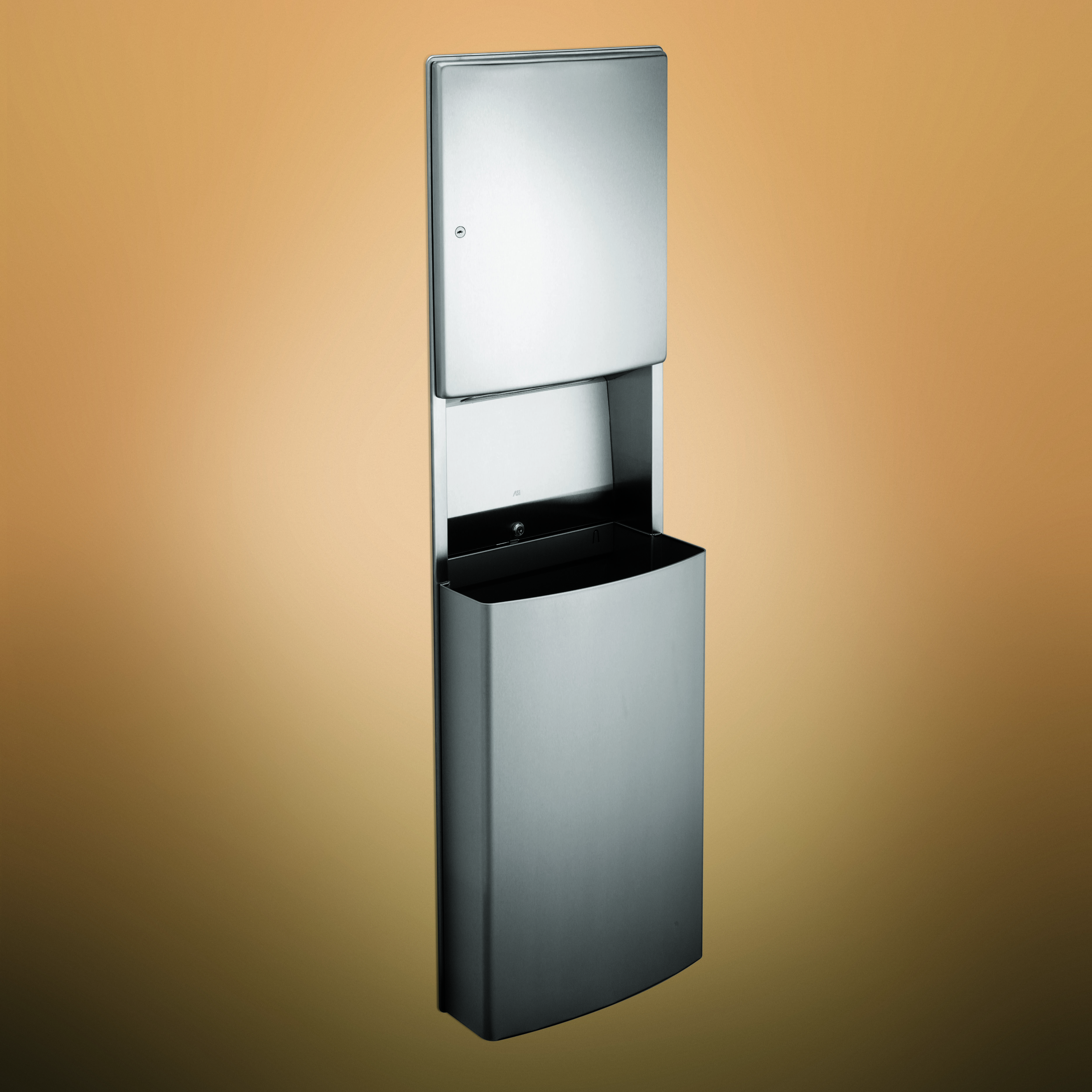 Roval™ Collection Recessed Paper Towel Dispenser and Removable Waste Receptacle