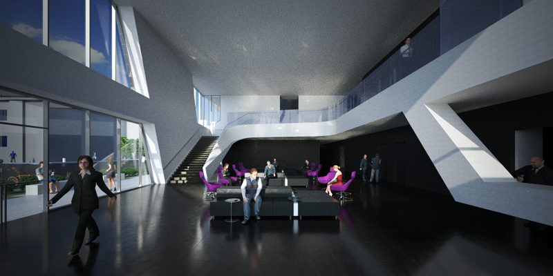 Amity School Student Center by INOA | International Office of ...