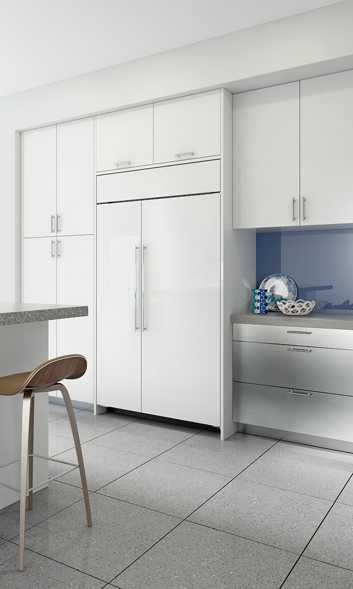 Sub-Zero Built-In Side-by-Side Refrigerator/Freezer