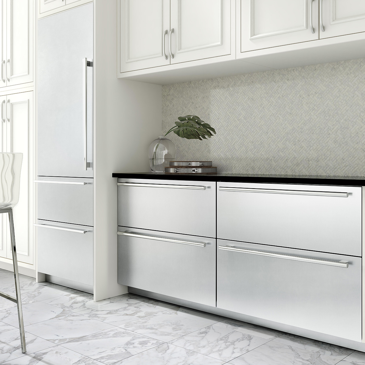 Sub-Zero Refrigerator and Freezer Drawers