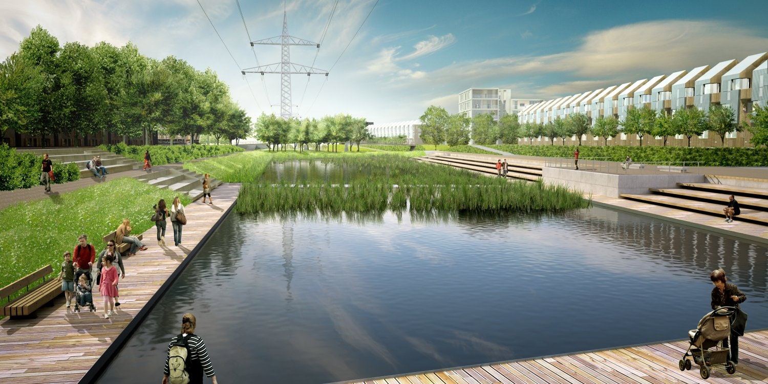 Barking Riverside Landscape Masterplan by Gustafson Porter - Architizer