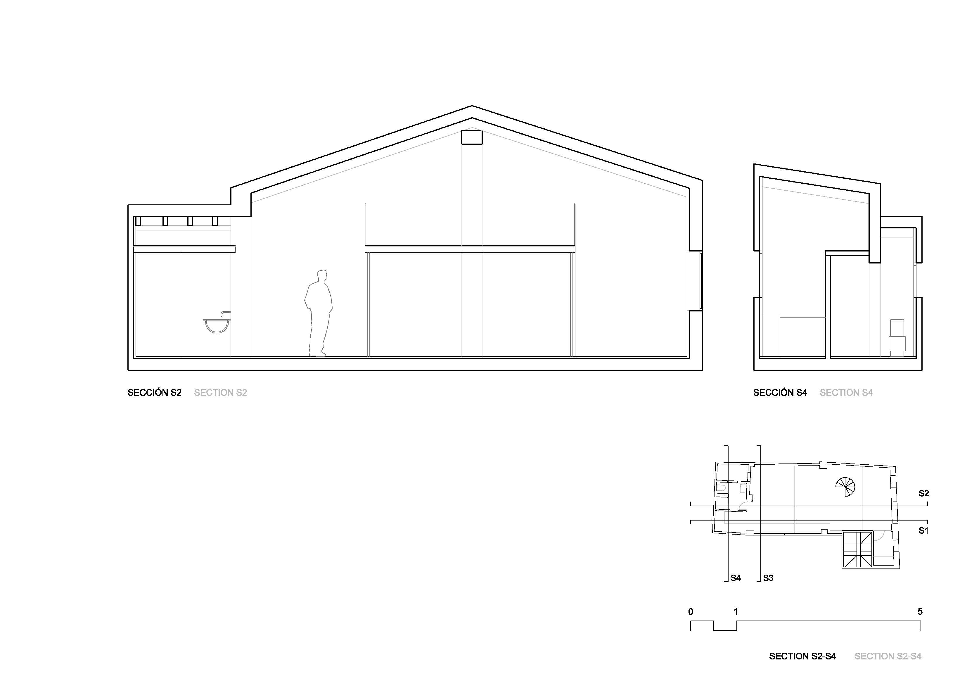 House in barrio del Carmen, Valencia by Hugo Mompó Architecture