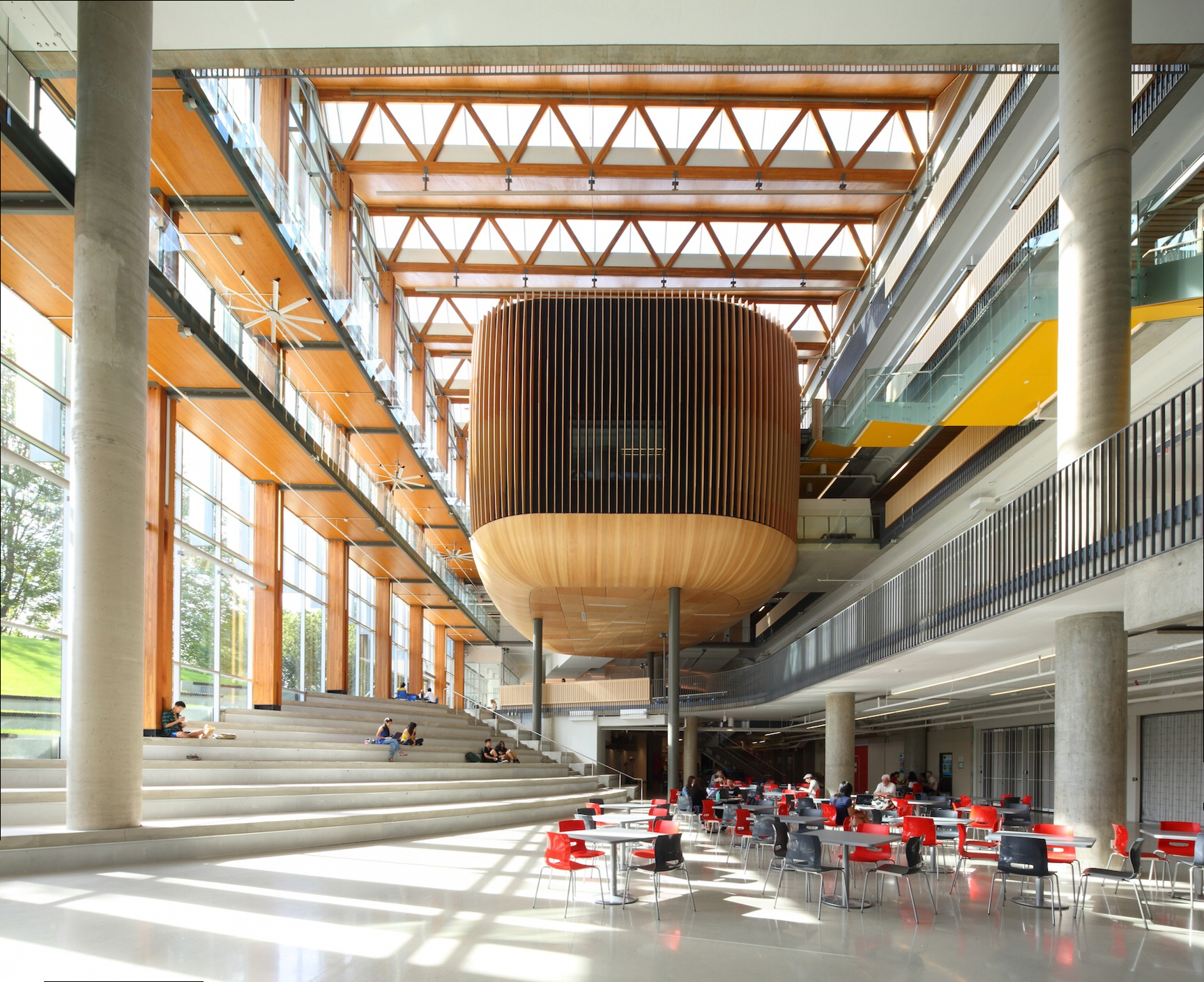 University Of British Columbia - AMS Student Nest By B+H Architects ...