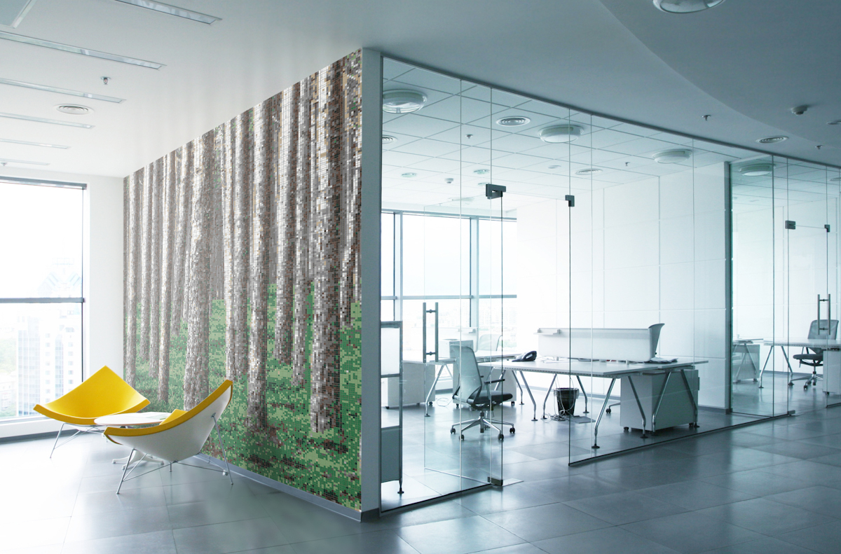 Woodspire Tile Pattern- Naturally Refined Mosaic Collection